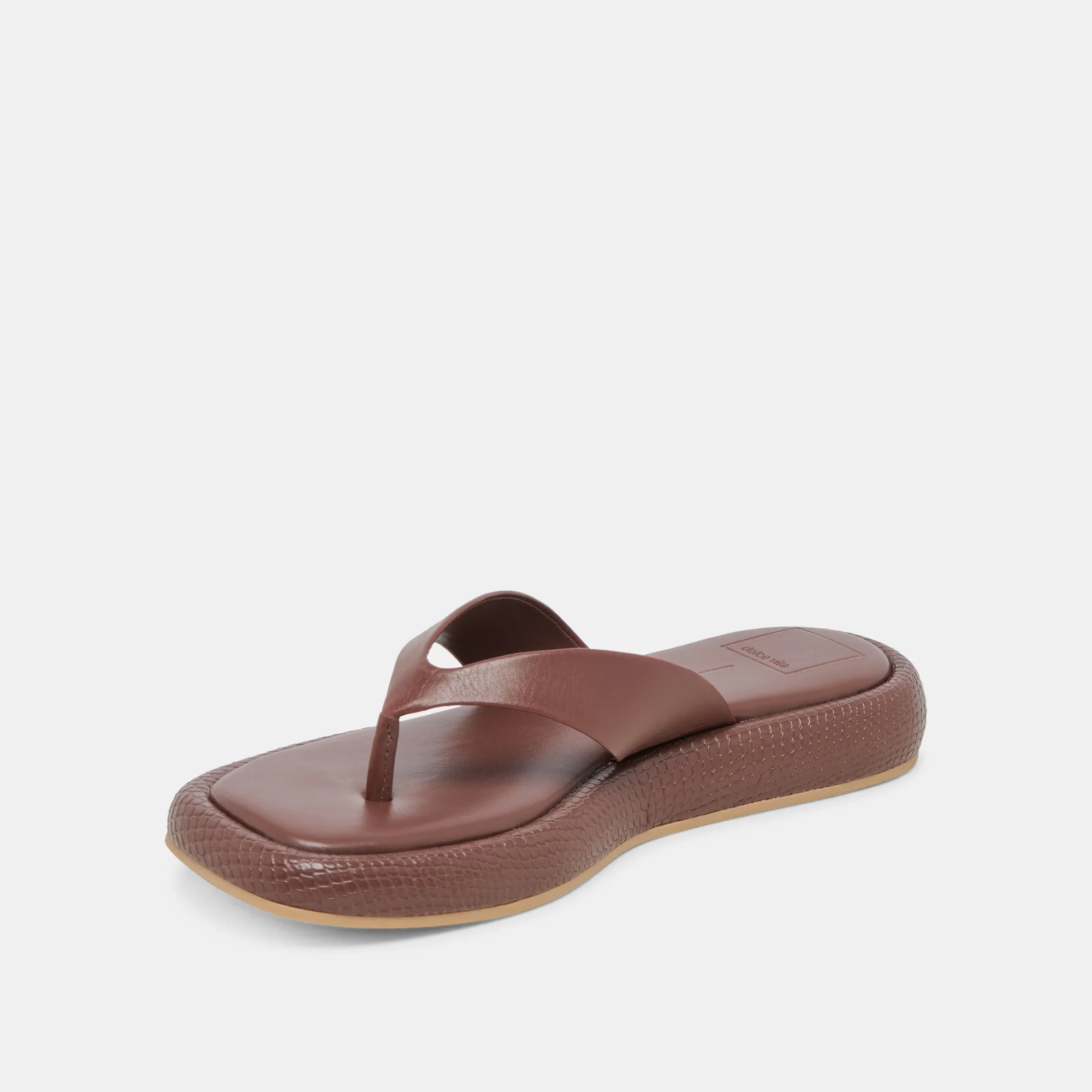 ADIN SANDALS WALNUT LEATHER