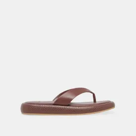 ADIN SANDALS WALNUT LEATHER