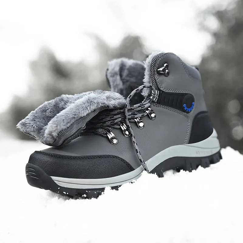 Arctic Apex Men's Winter Boots - Gray