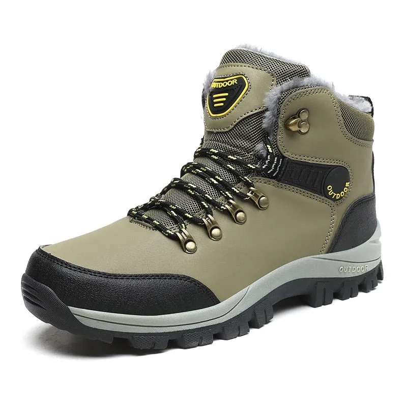 Arctic Apex Men's Winter Boots - Green