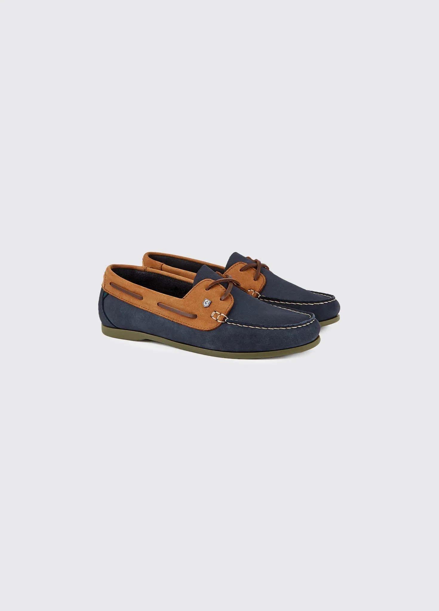 Aruba Deck Shoe - Denim/Tan