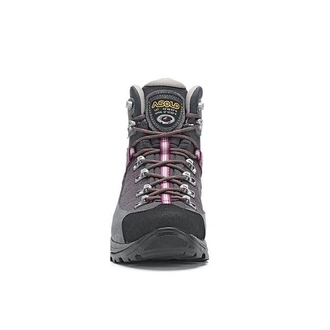 Asolo Finder GV Womens Hiking Boot - Grey/Gunmetal/Grapeade