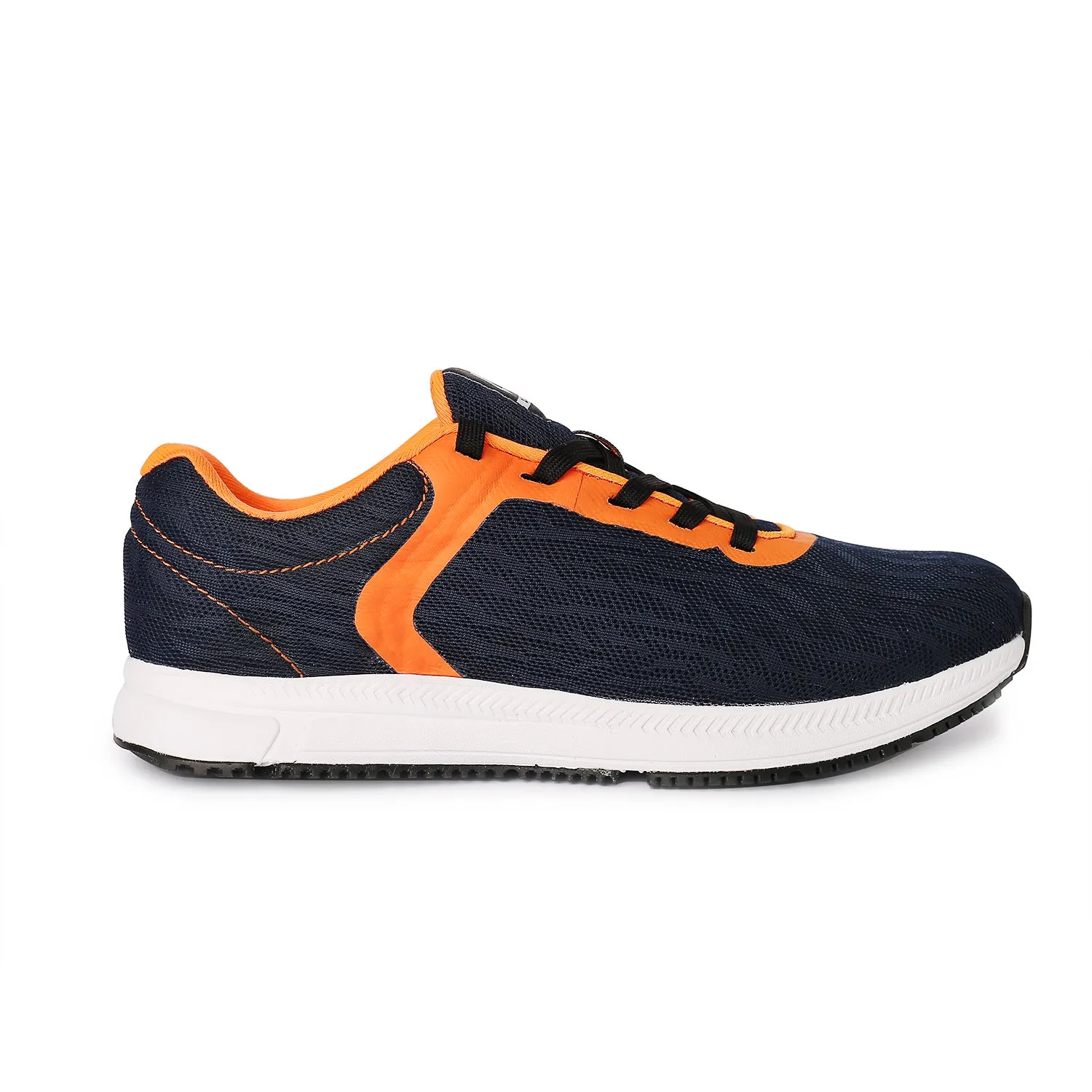 Avant Men's Stark Running & Gym shoes - Navy Blue/Orange