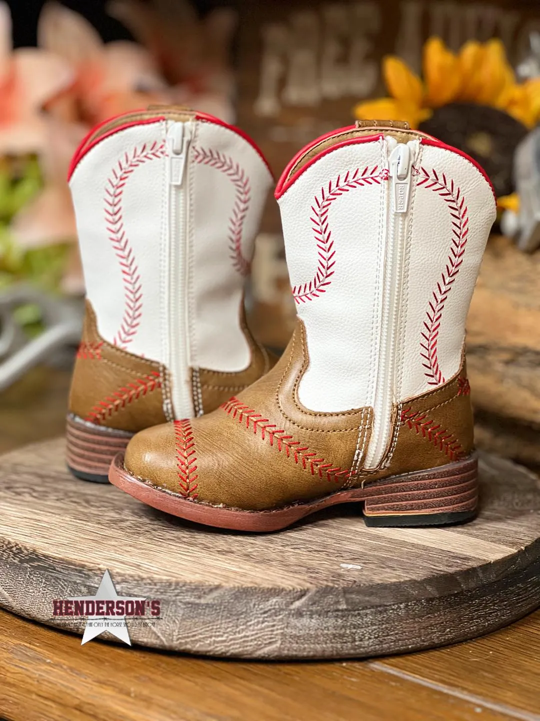 Baseball Cowkids Boots by Roper