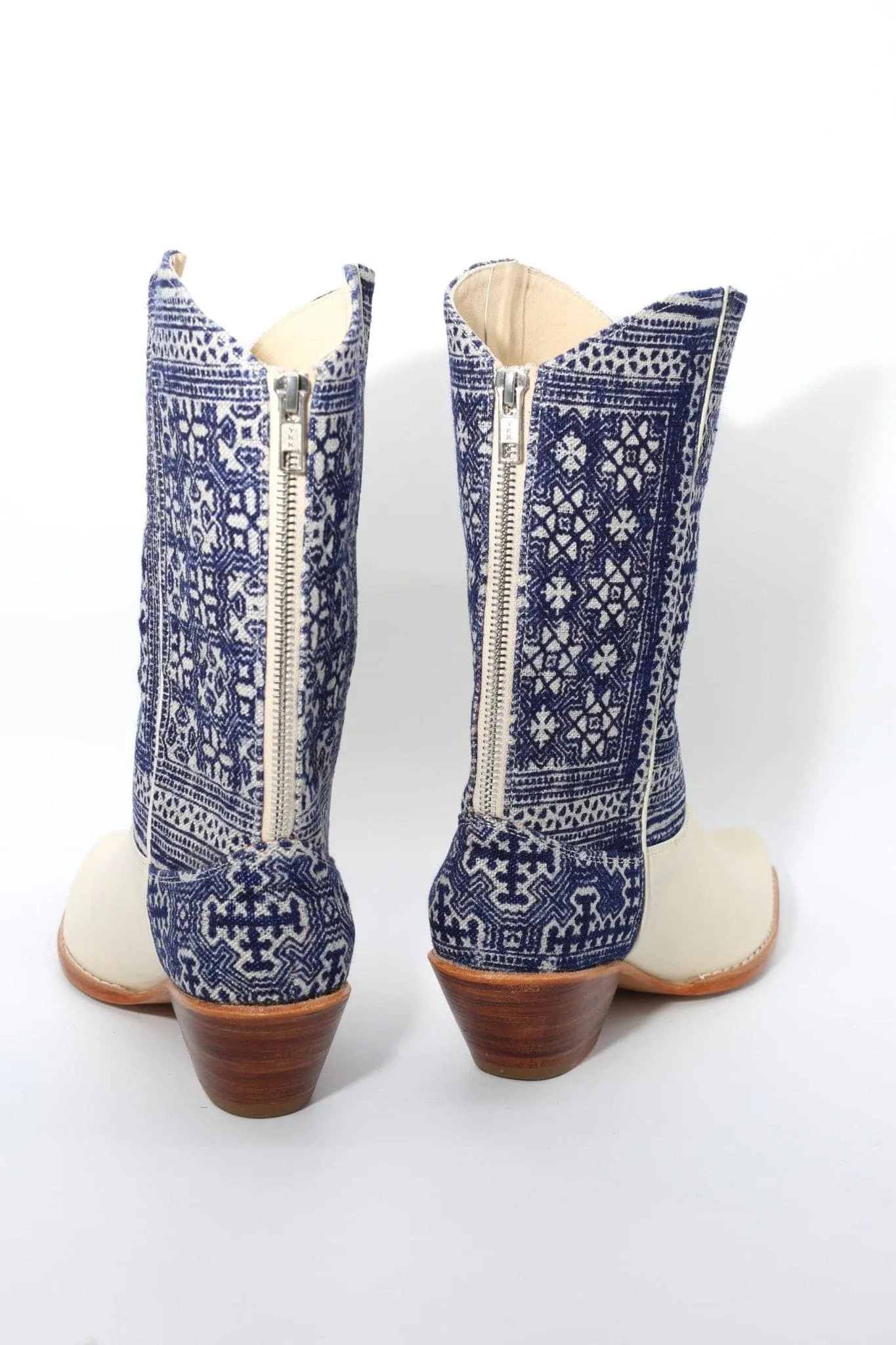 BATIK INDIGO WESTERN BOOTS MOLI