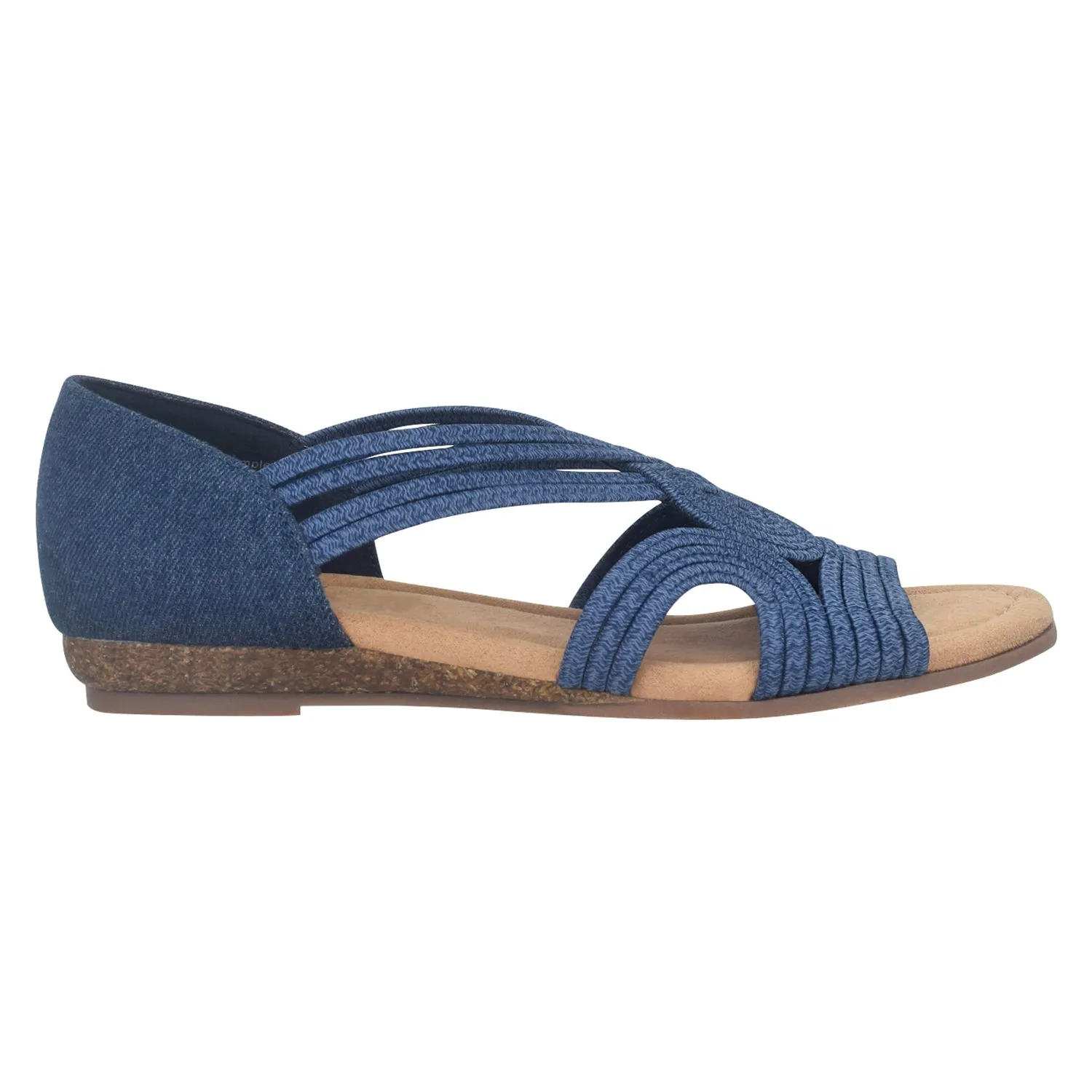 Bazra Stretch Elastic Sandal with Memory Foam