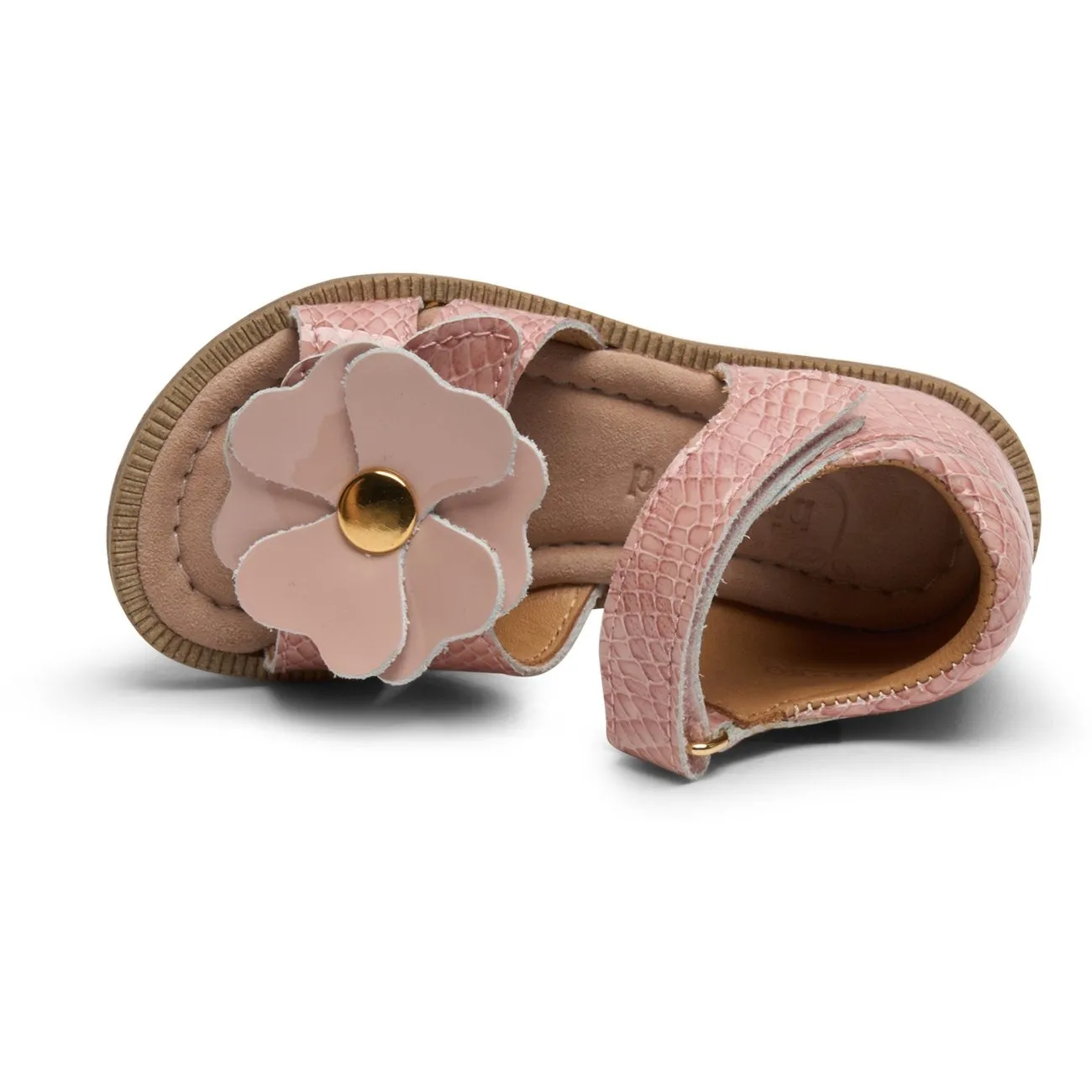 Bisgaard Barbara C Sandal Rose Croco