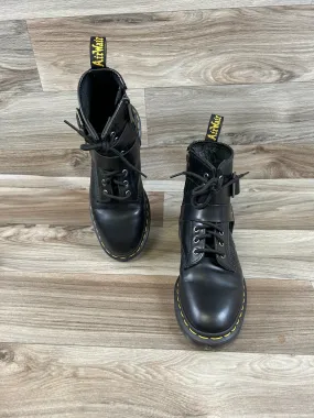 Black Boots Designer Dr Martens, Size 7