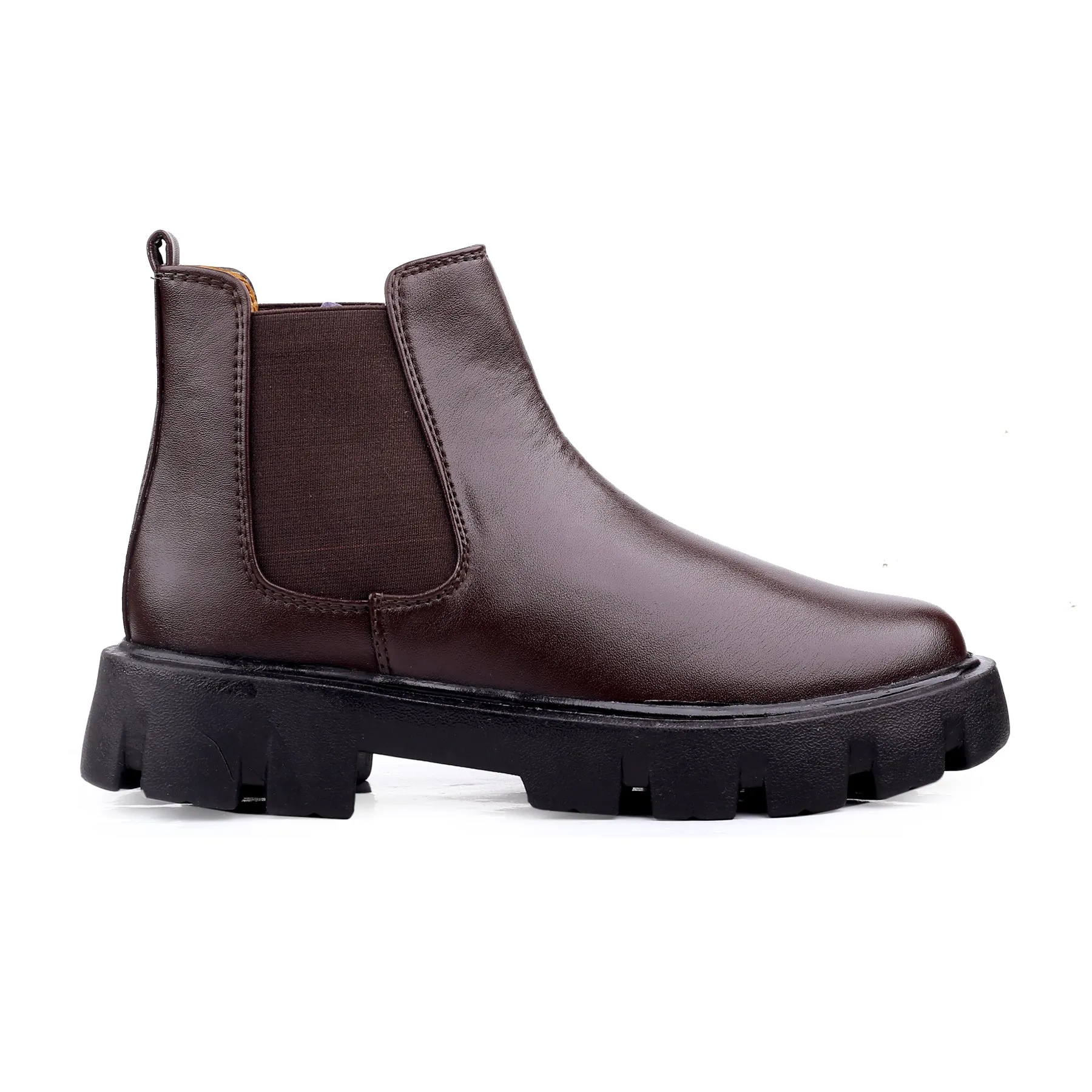 Bxxy's Vegan Leather Ankle Boots for Men