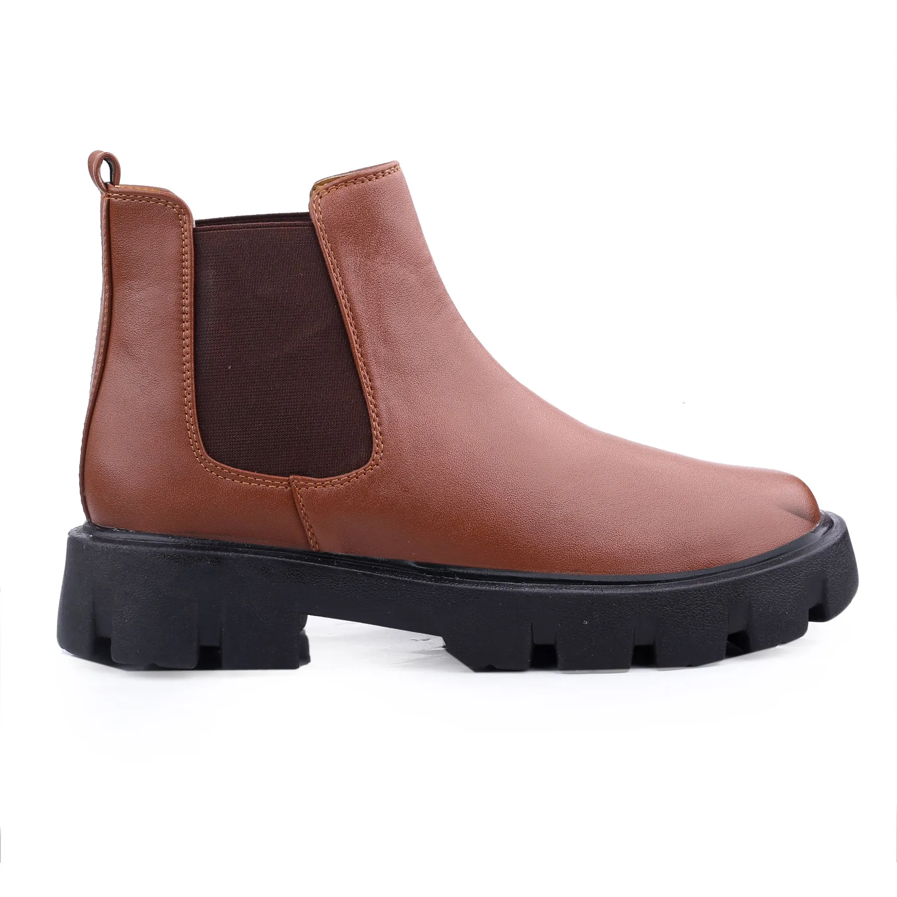 Bxxy's Vegan Leather Ankle Boots for Men