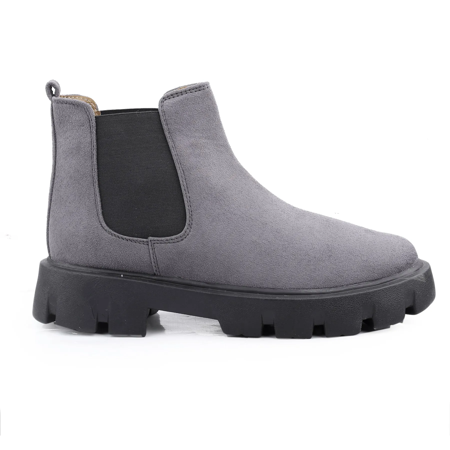 Bxxy's Vegan Suede Ultra Comfortable Slip-on Boots for Men