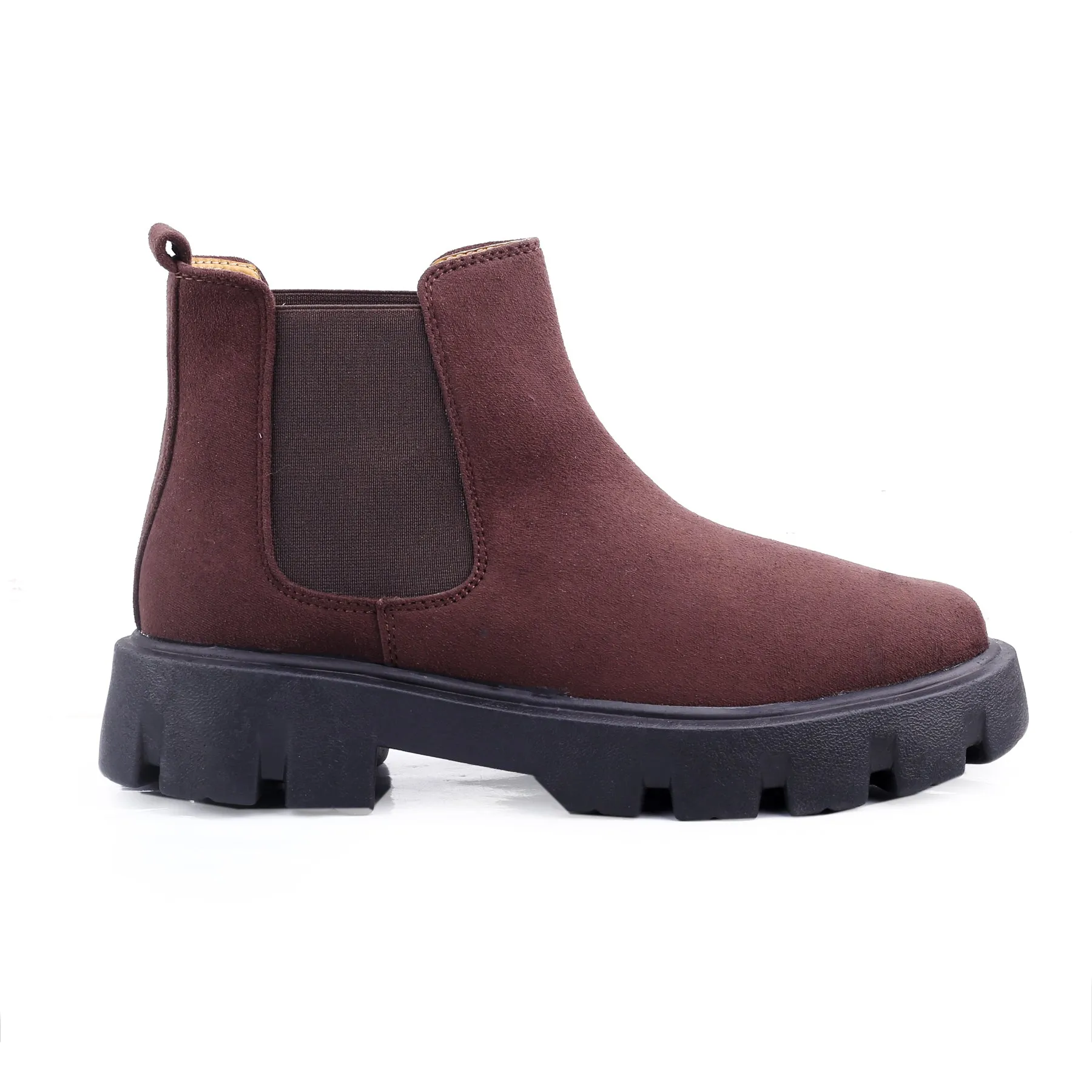 Bxxy's Vegan Suede Ultra Comfortable Slip-on Boots for Men