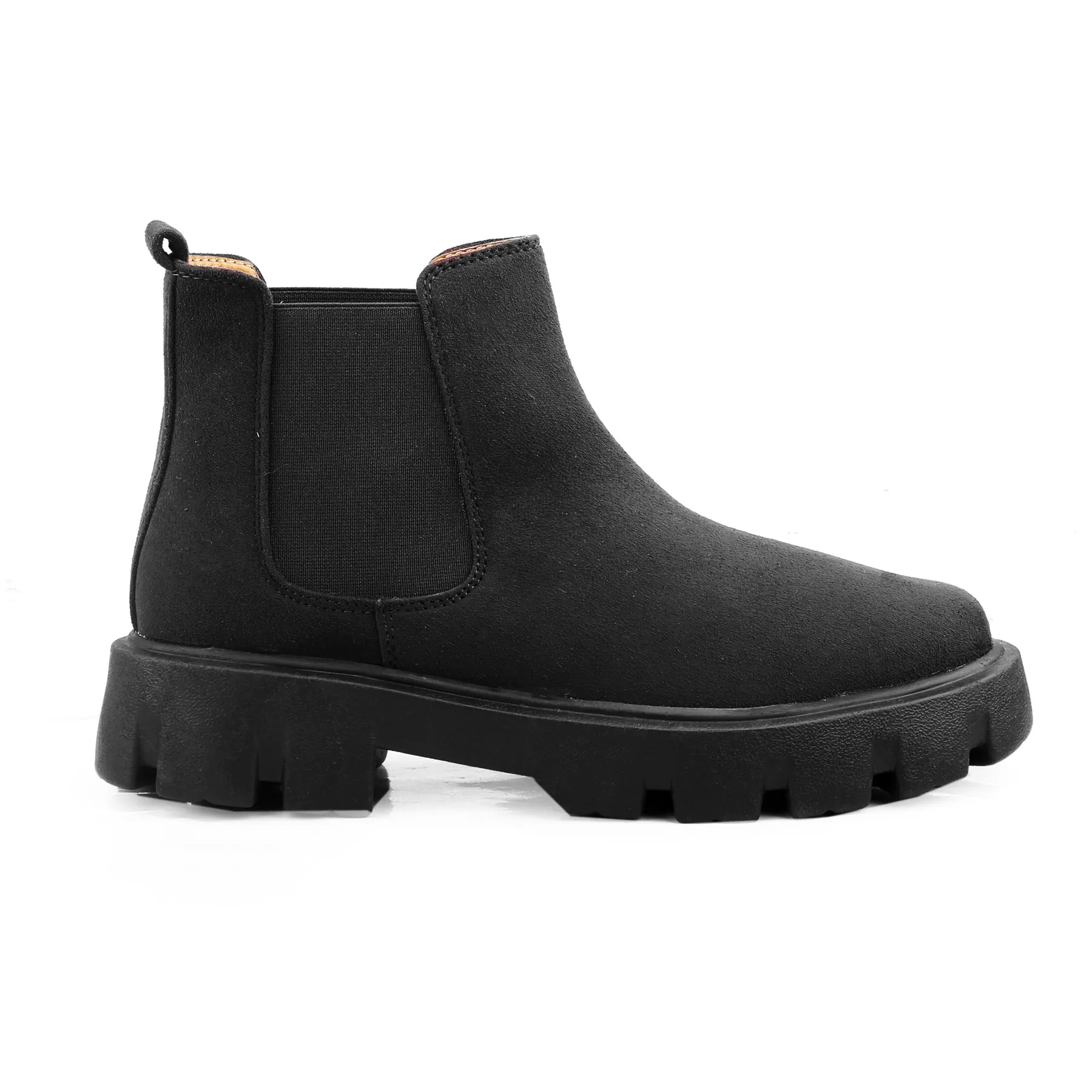 Bxxy's Vegan Suede Ultra Comfortable Slip-on Boots for Men