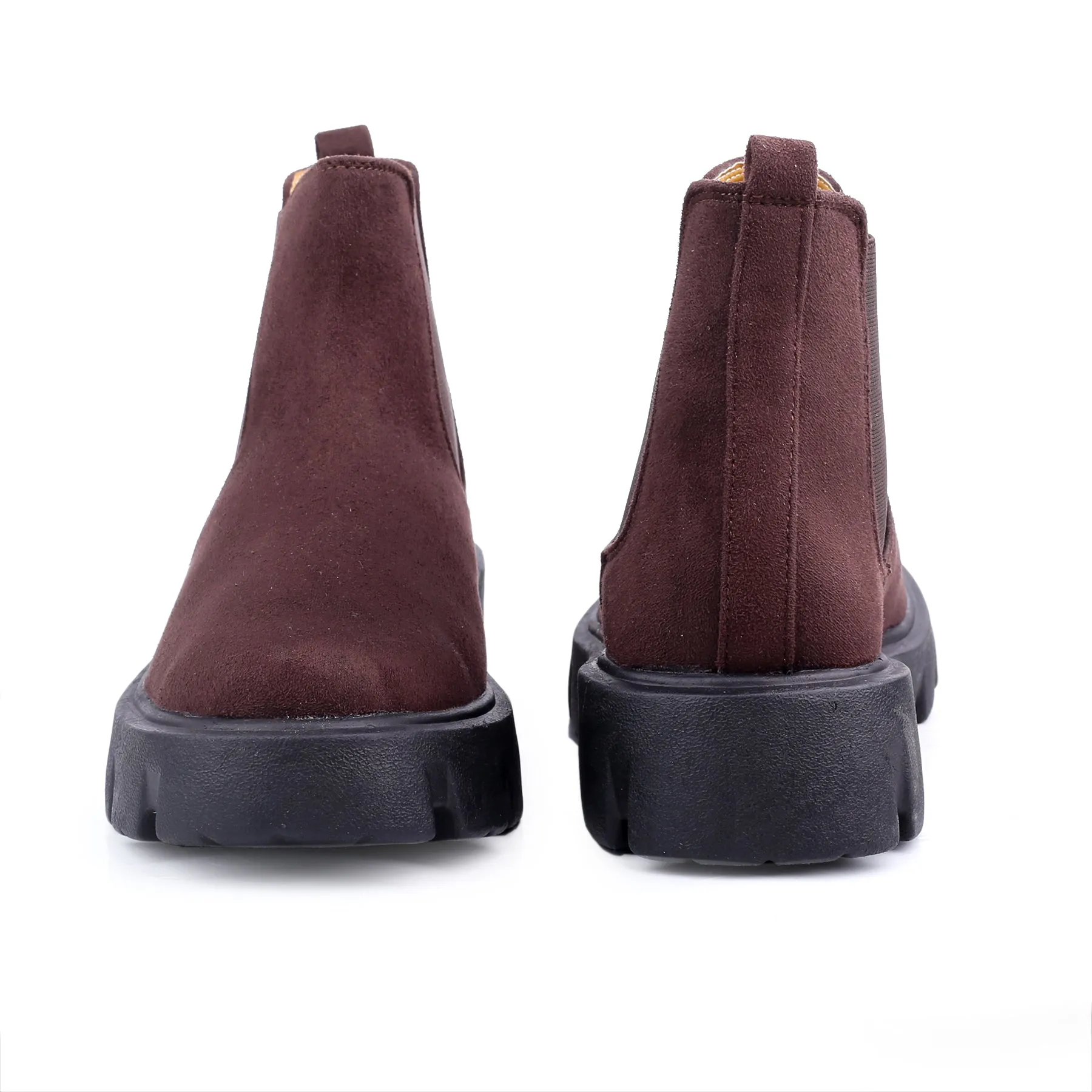 Bxxy's Vegan Suede Ultra Comfortable Slip-on Boots for Men