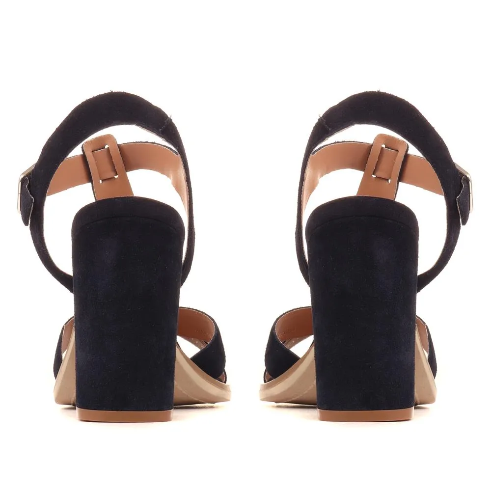 Celestia T-Bar Block Heeled Sandals - CELESTIA / 322 296