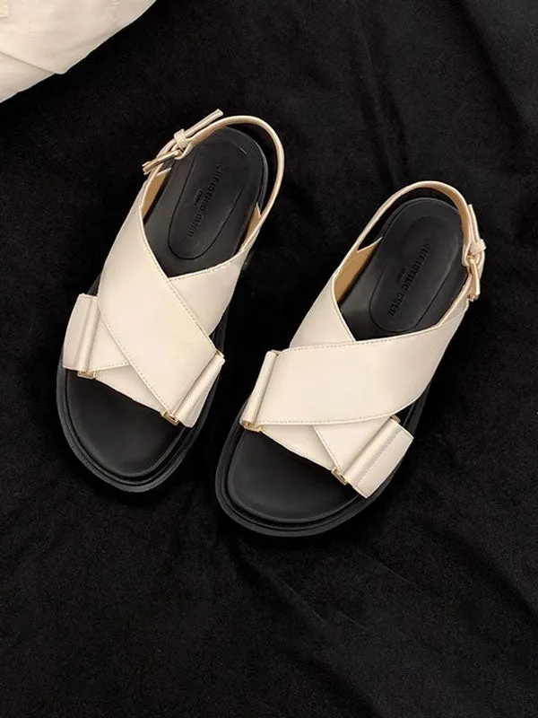 Criss Cross Flat Sandals