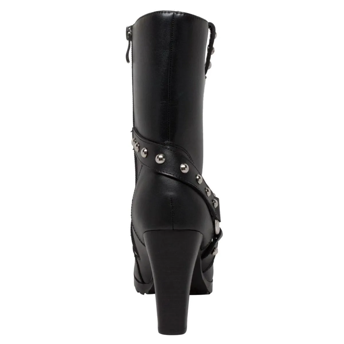 Daniel Smart Heeled Boots with Studs