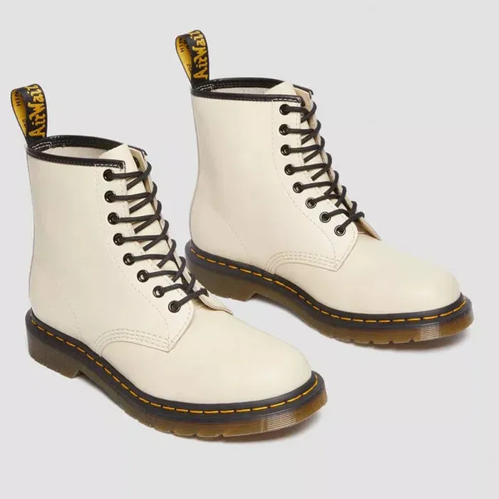 Dr Martens 1460 Smooth Parchment Beige 8 up Leather Boot