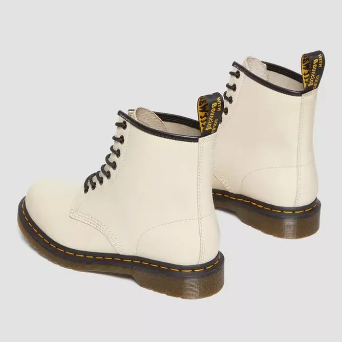 Dr Martens 1460 Smooth Parchment Beige 8 up Leather Boot