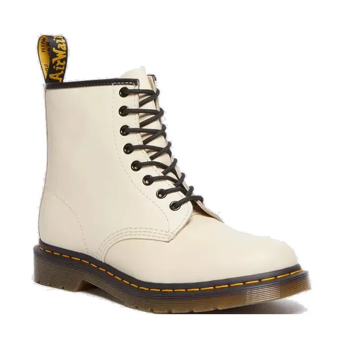 Dr Martens 1460 Smooth Parchment Beige 8 up Leather Boot