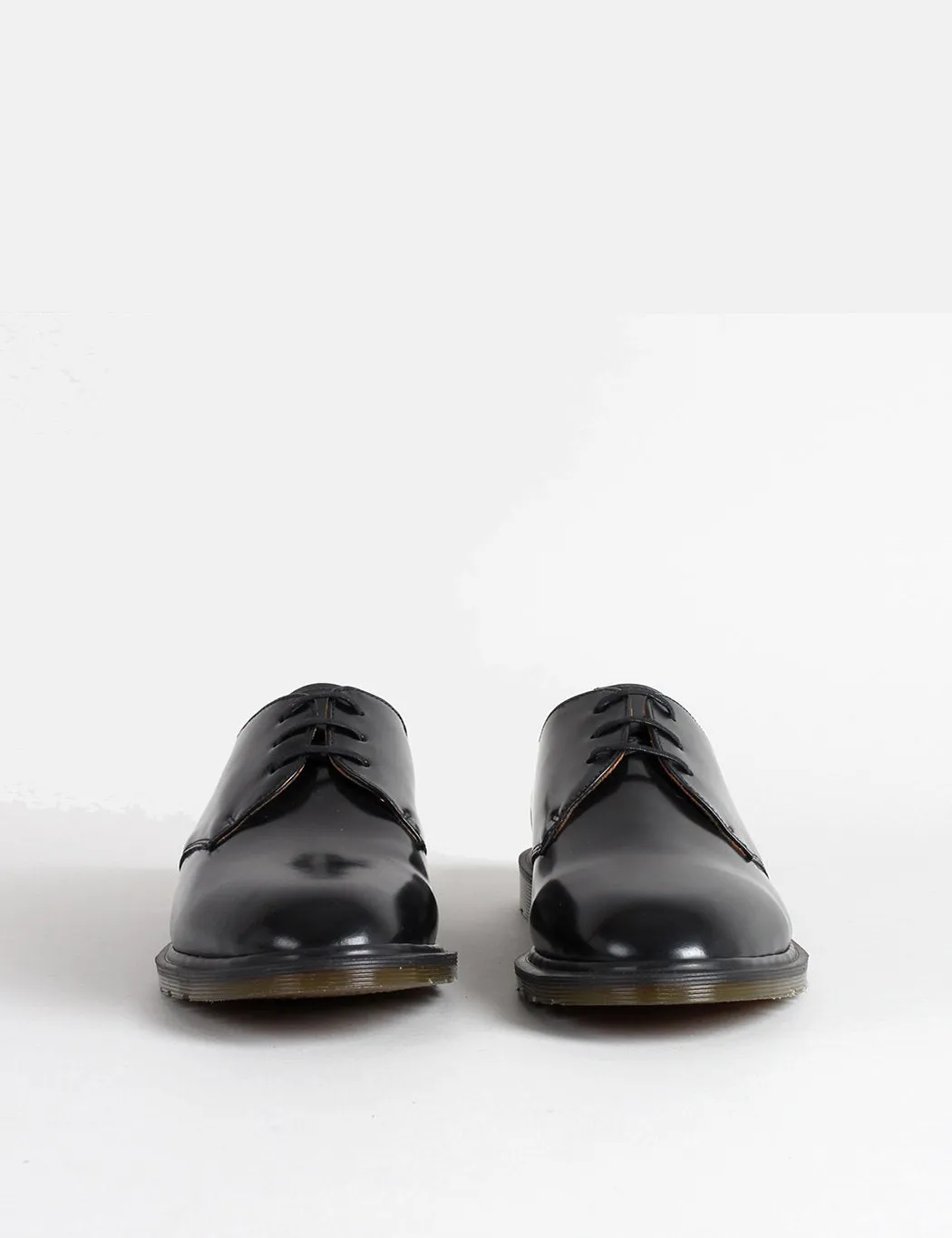 Dr Martens Archie (Made in England) - Black Polished Smooth