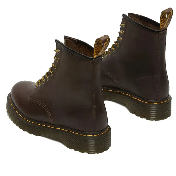 Dr Martens - Bex 1460 8 Up Leather Crazy Horse Brown