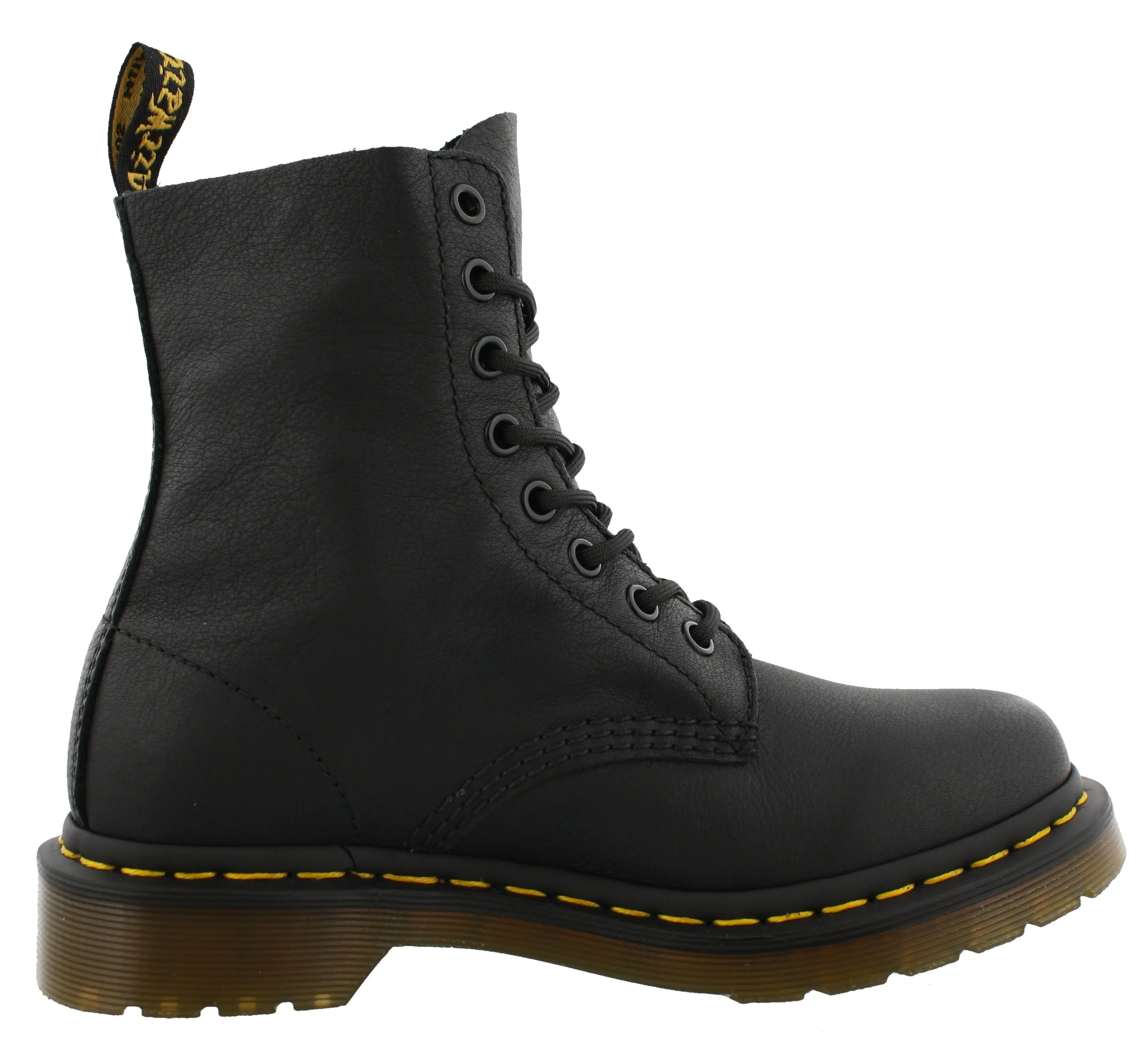 Dr. Martens Womens Leather Combat Slip Resistant Boots 1460 Pascal