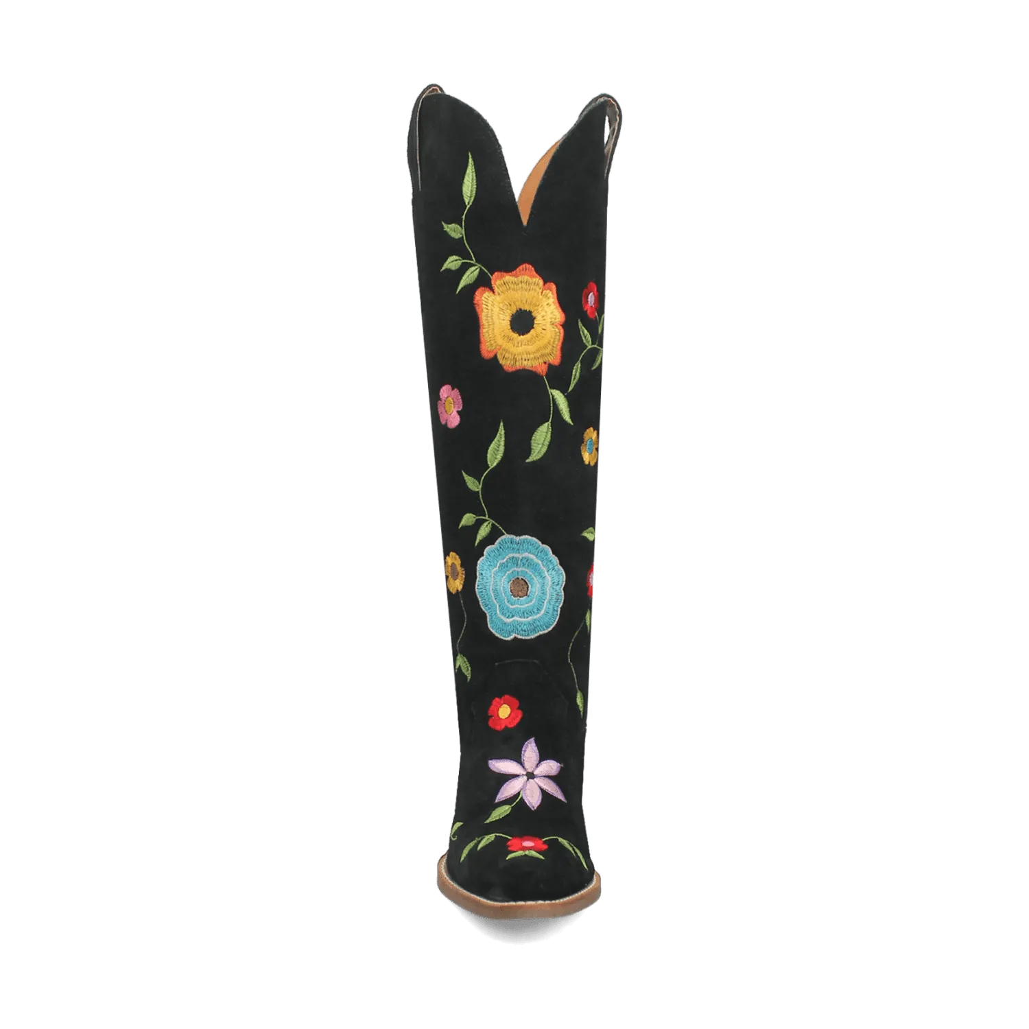 FLOWER POWER SUEDE BOOT