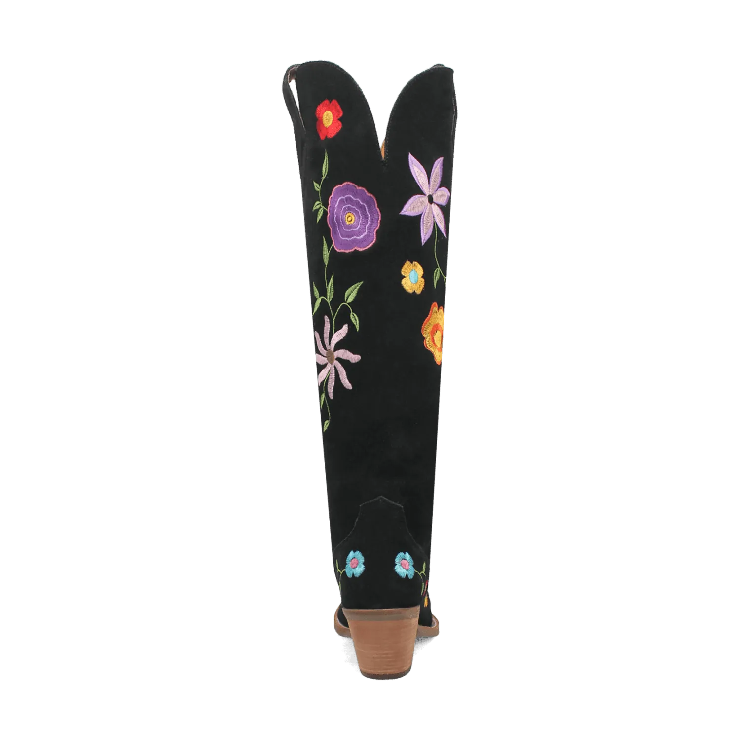 FLOWER POWER SUEDE BOOT