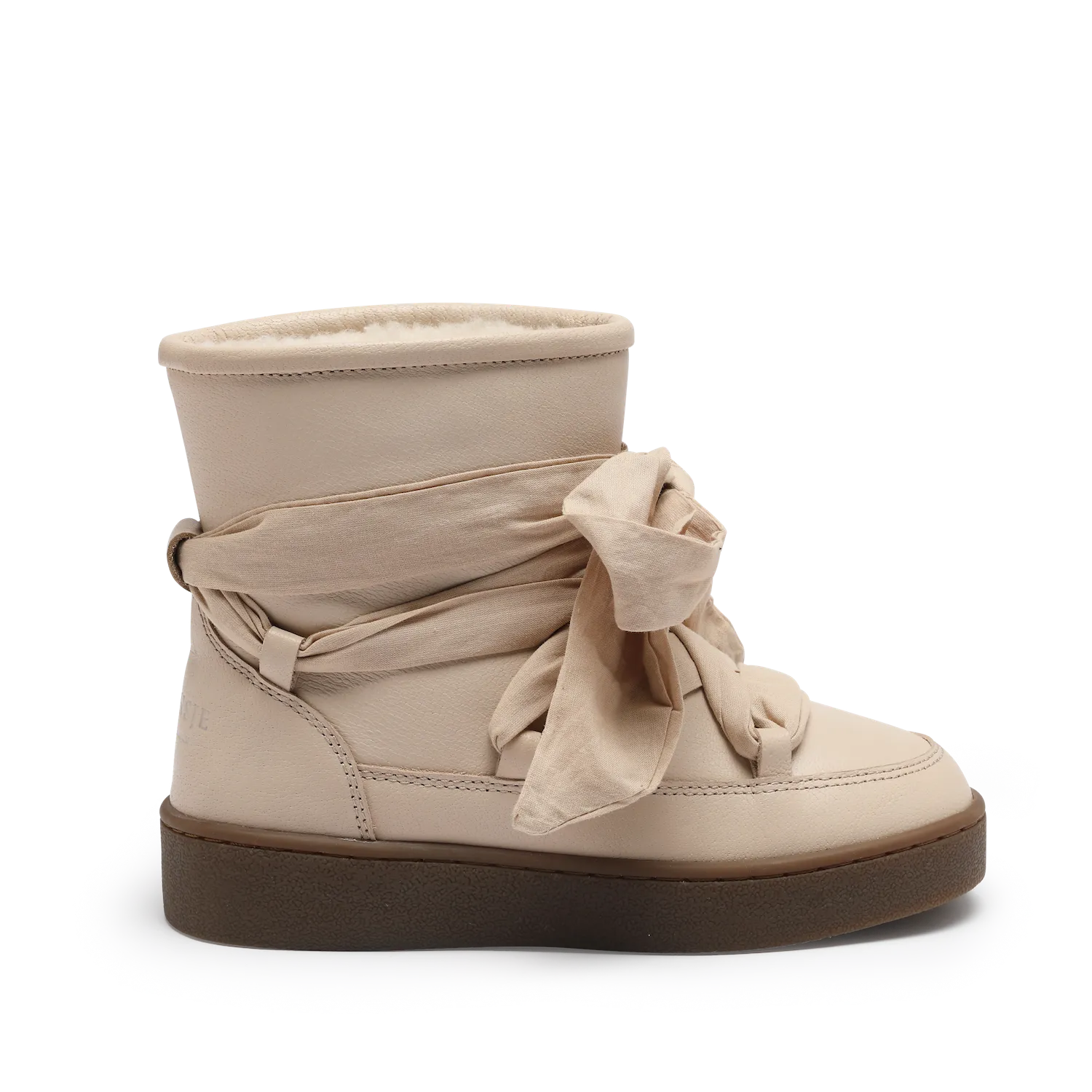 Ganza Boots | Ivory Leather