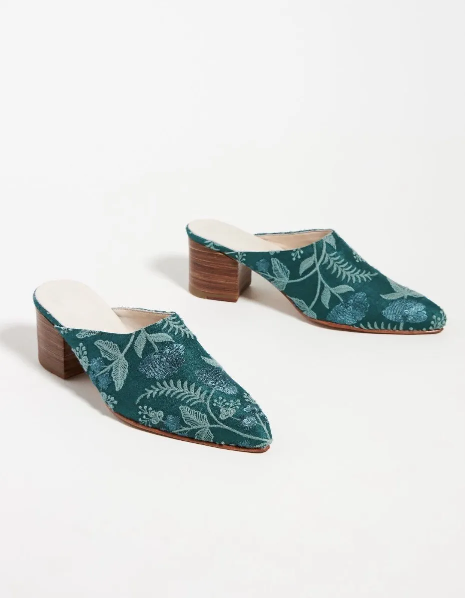 HEELED MULES X ANTHROPOLOGIE