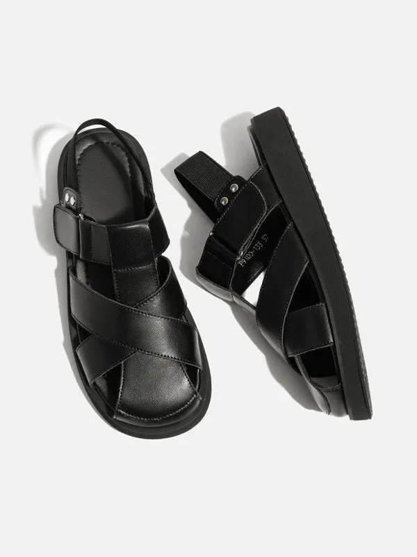 Hollow Roman Flat Sandals