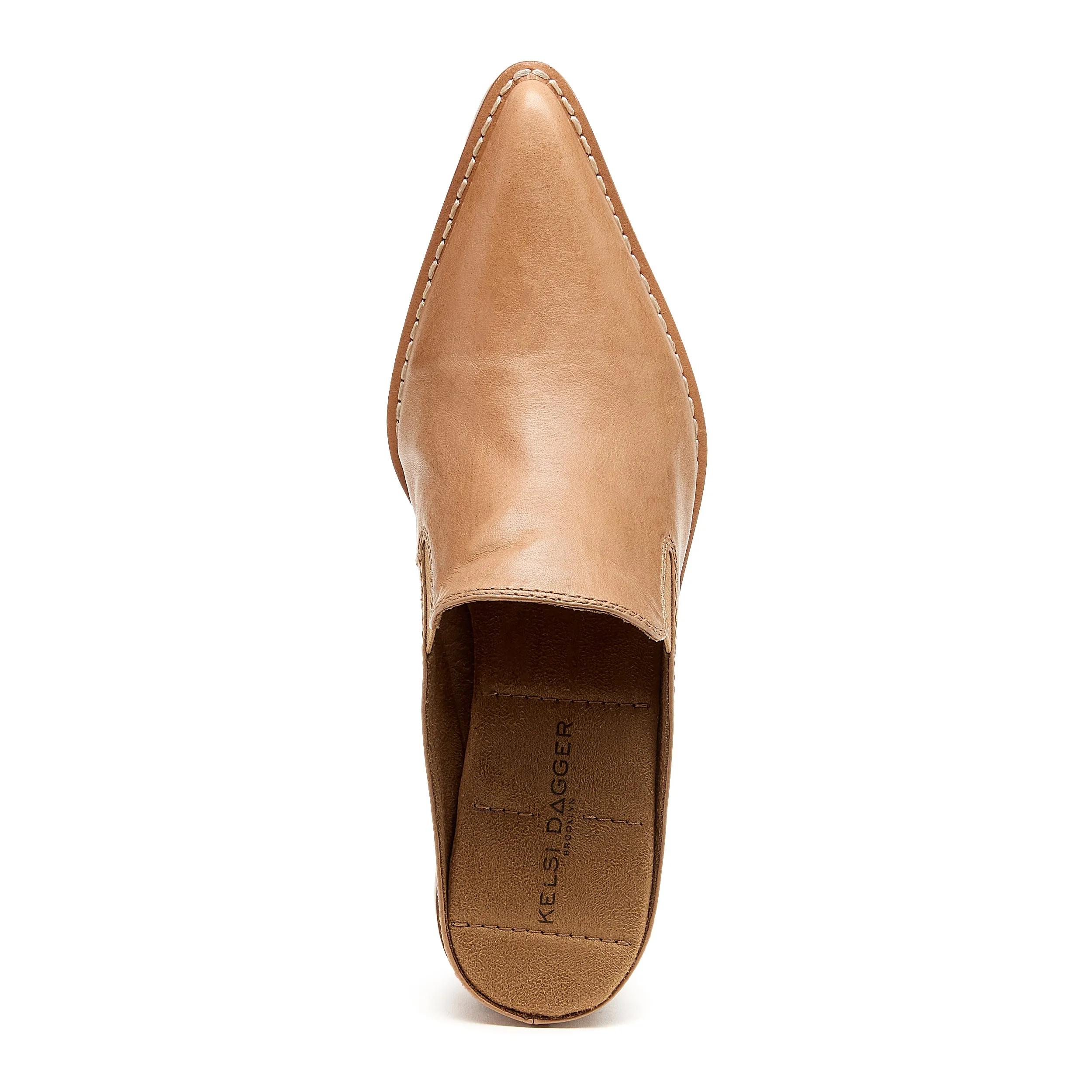 Mason Bison Pointed Toe Mules