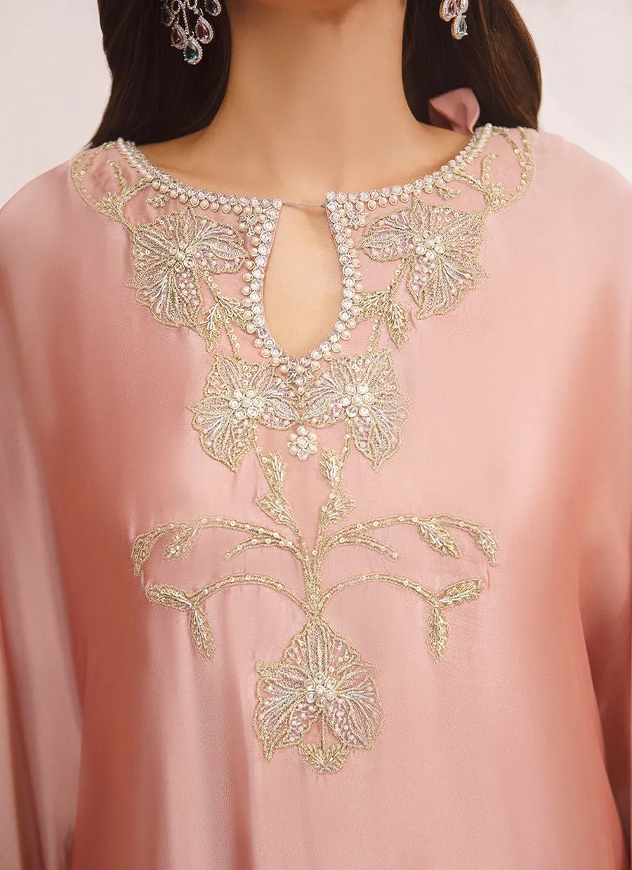 Mayna Festive Luxe Pret 23 - Petra Blush Kaftan