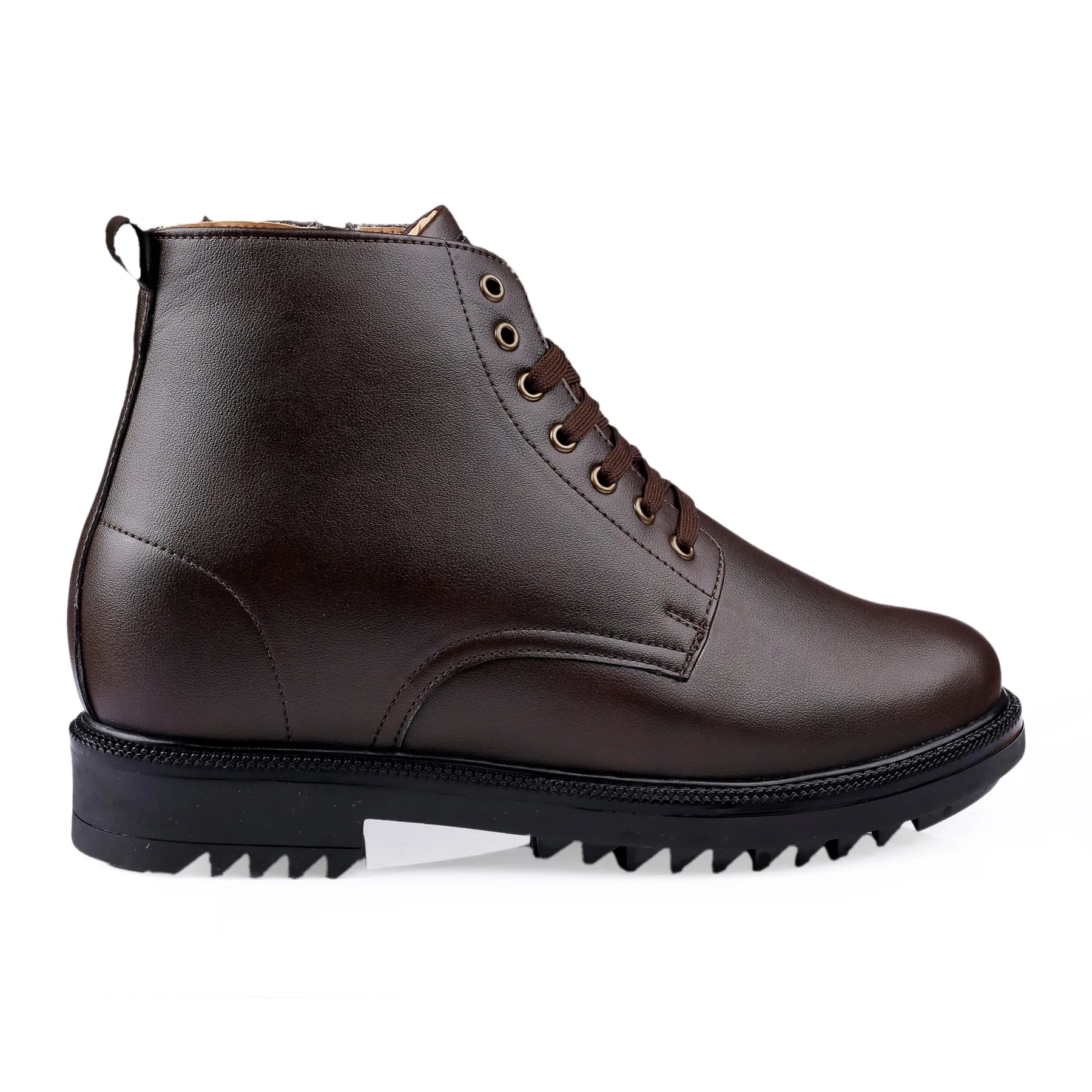 Men's 4 Inch Hidden Height Increasing Boot in Eva Sole