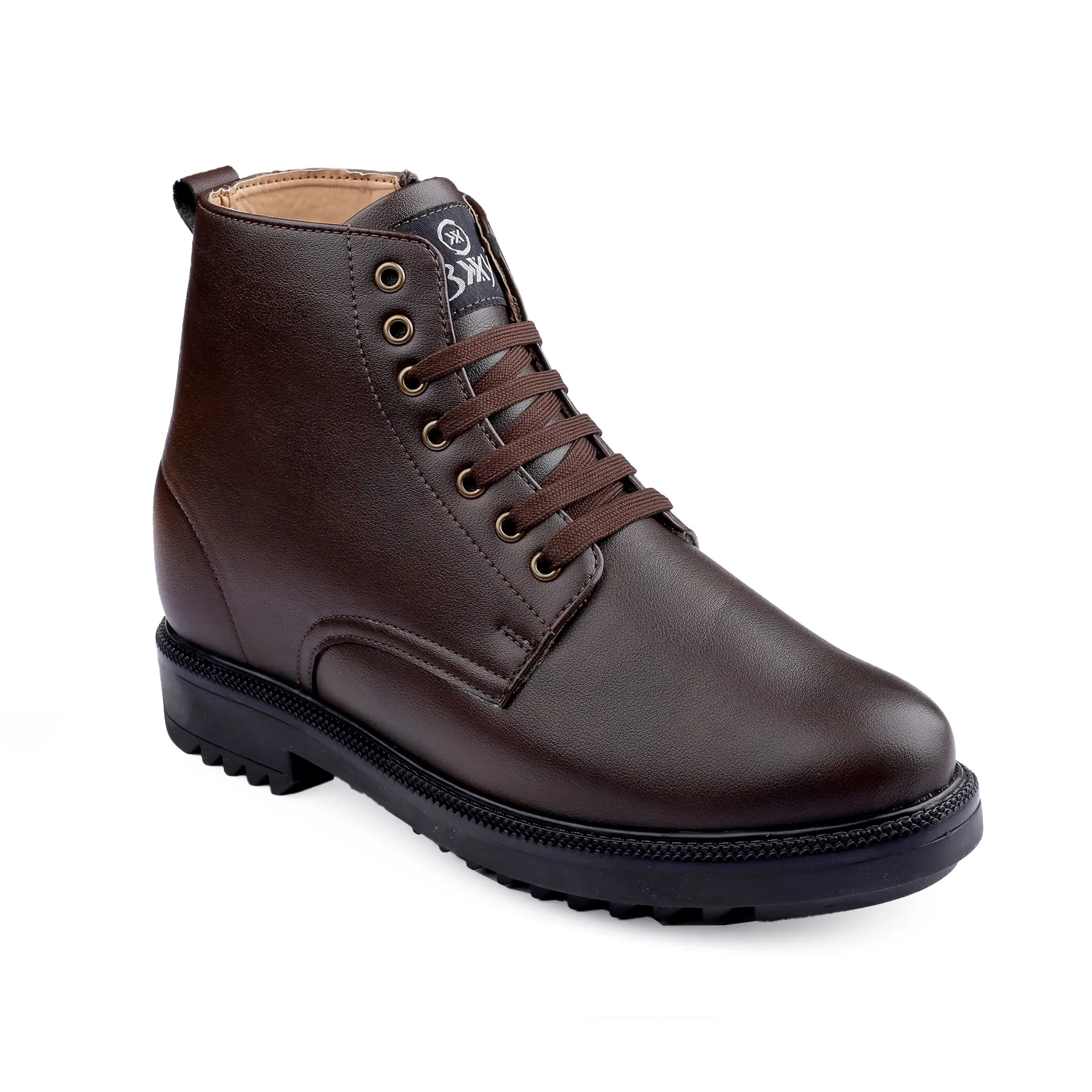 Men's 4 Inch Hidden Height Increasing Boot in Eva Sole