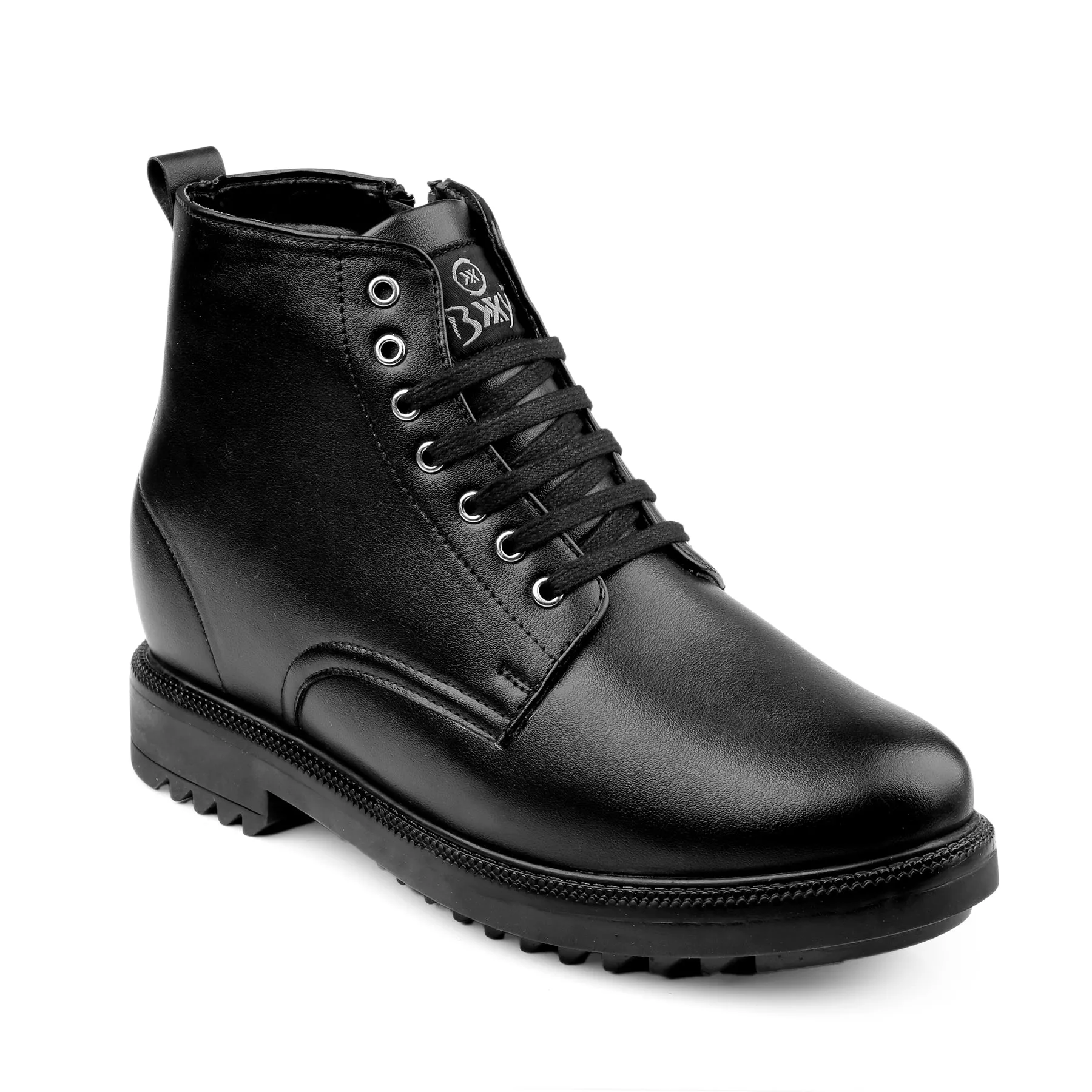 Men's 4 Inch Hidden Height Increasing Trendiest High Ankle Boots