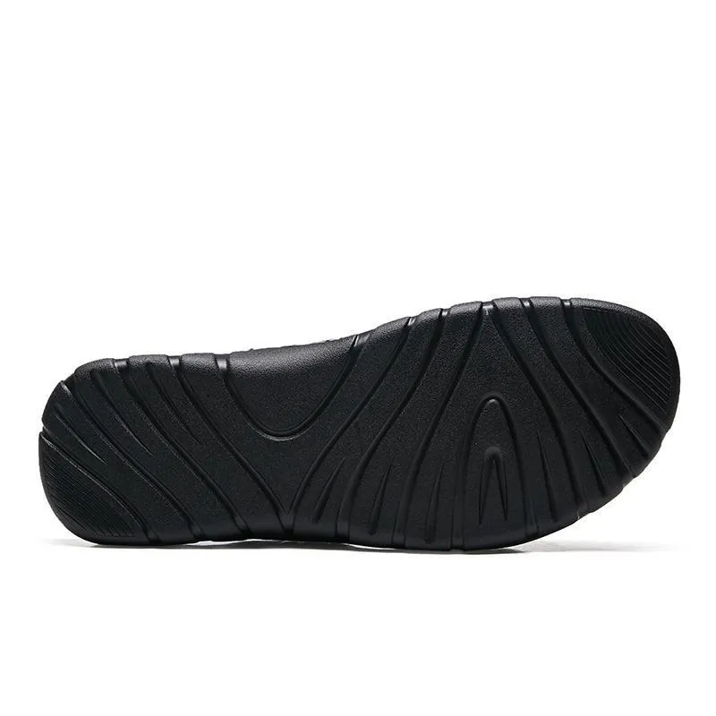 Men's casual comfortable flat breathable slippers