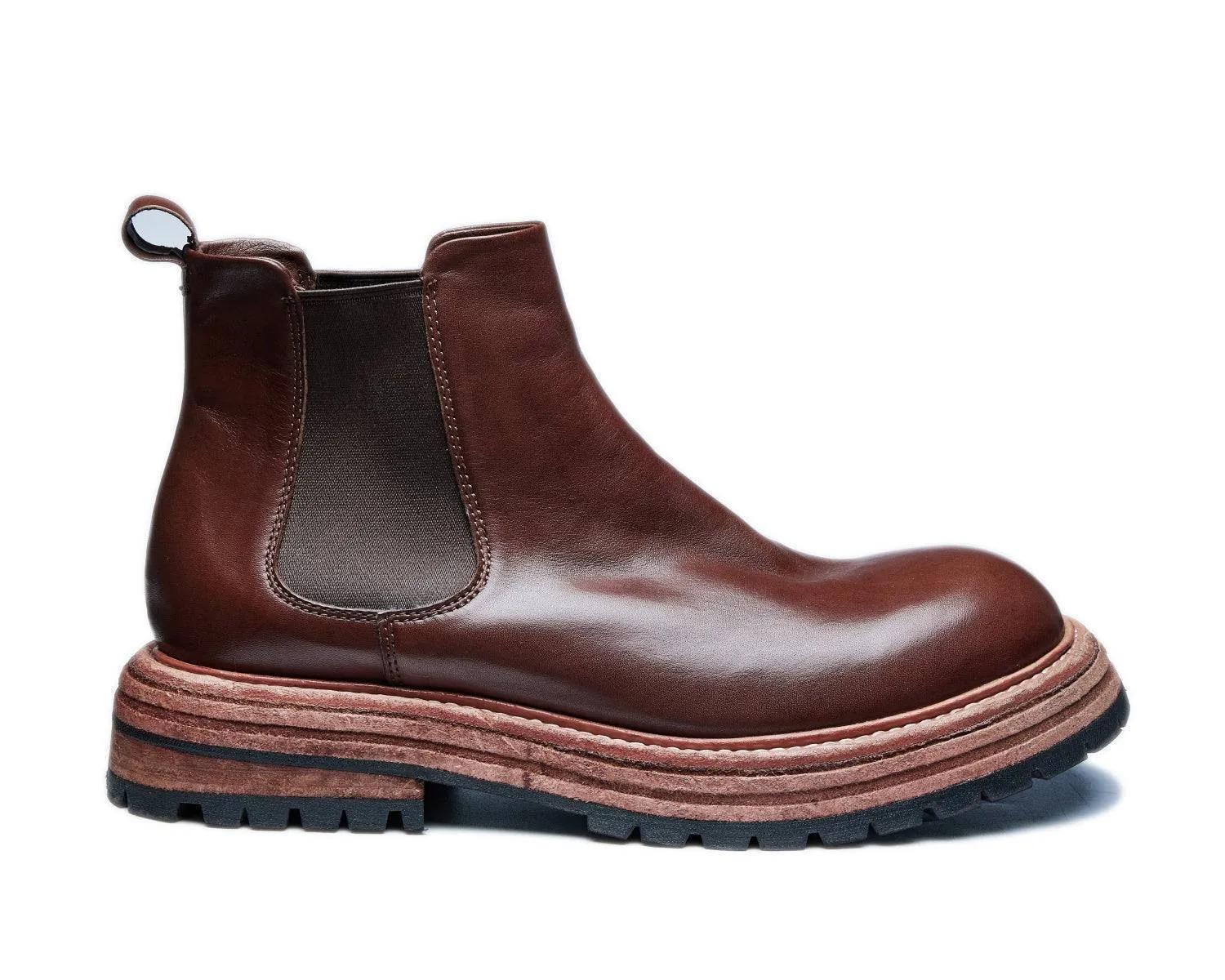 Men's Chelsea Boots Goodyear Welted Anti-Slip Leather Footwear