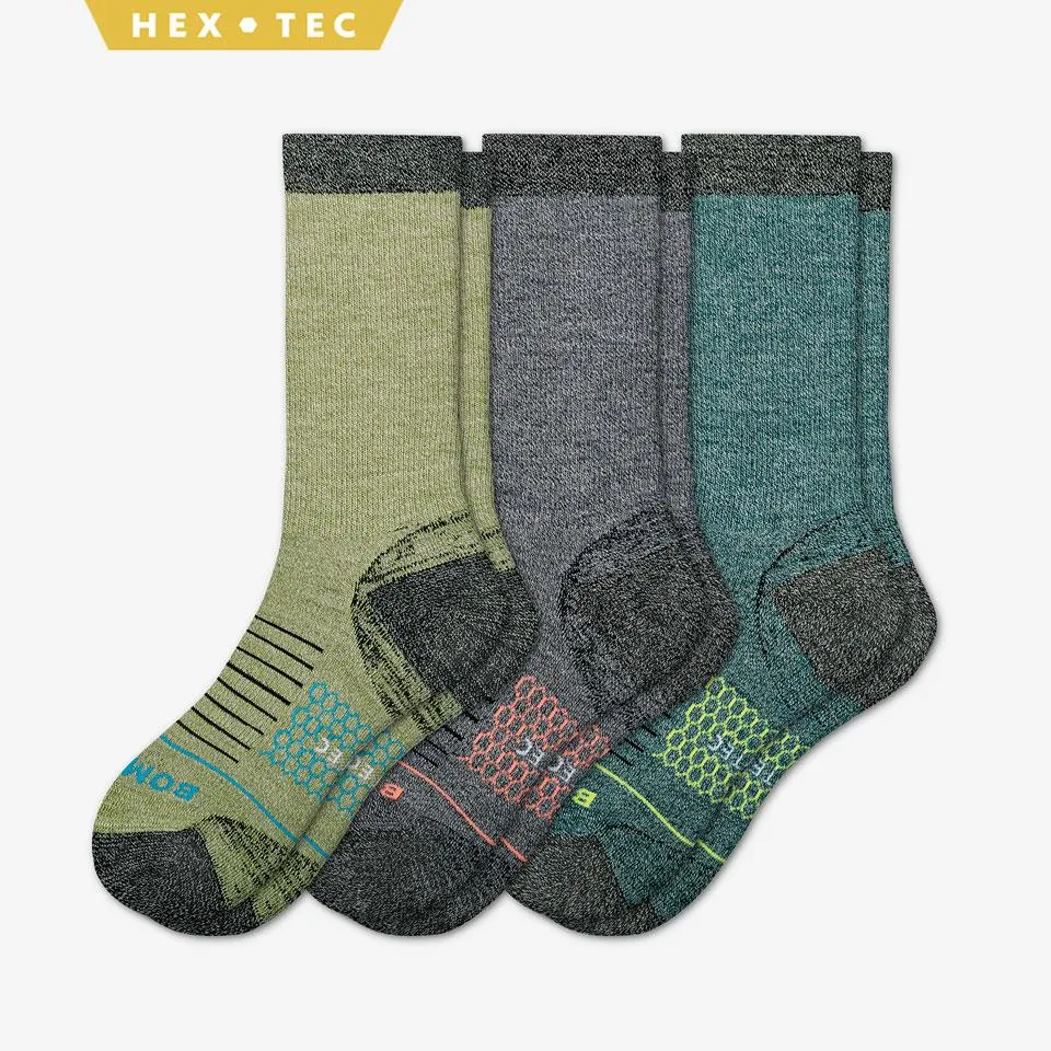 Men's Performance Merino Hiking Calf Sock 3-Pack