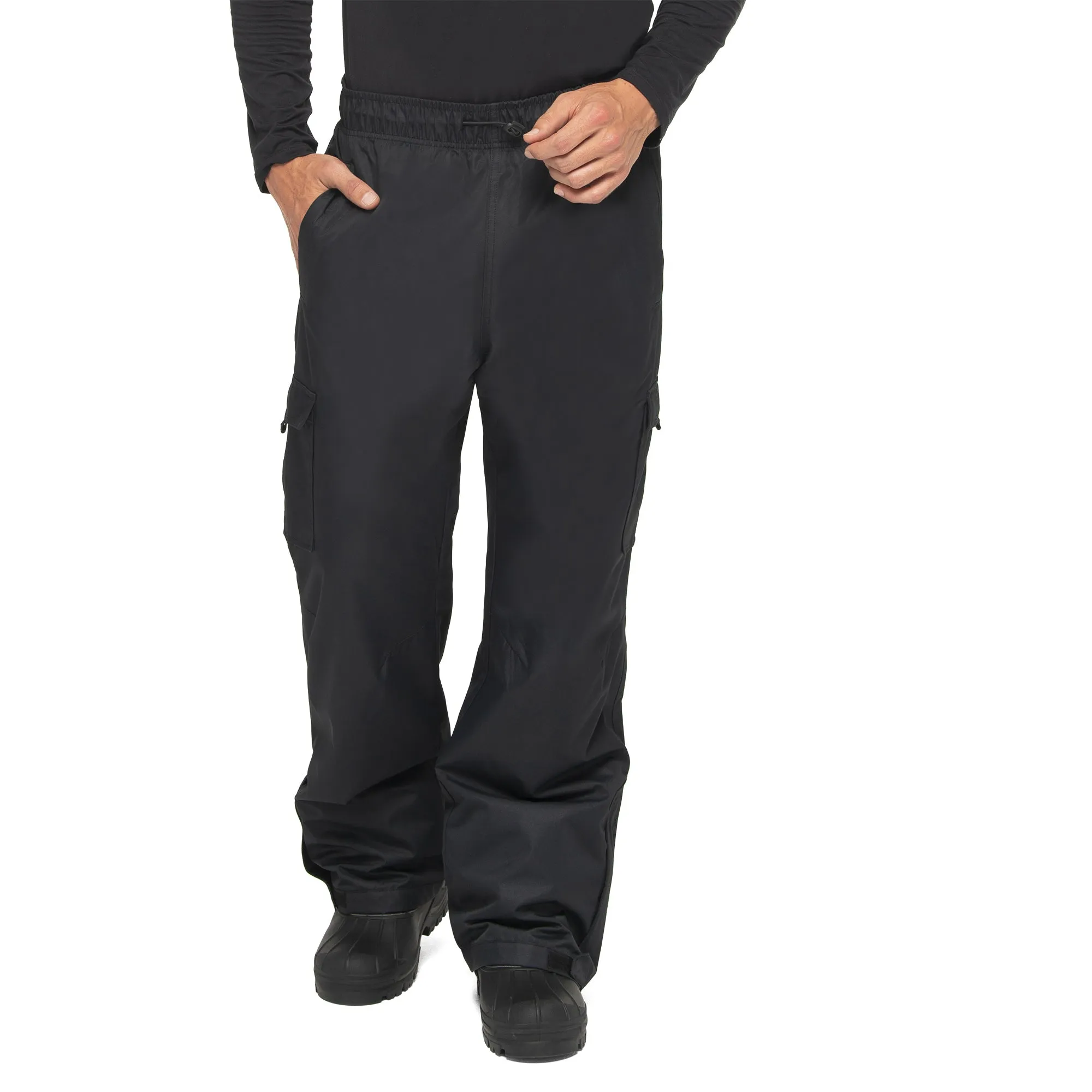 Men's Sentinel Pull On Fleece Lined Cargo Snow Pants