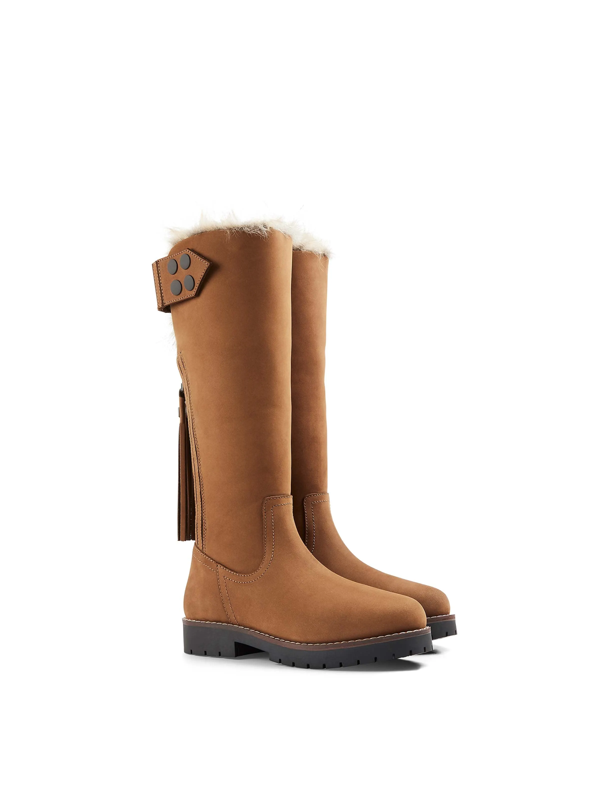 Mid Calf Verbier (Nubuck) - Tan