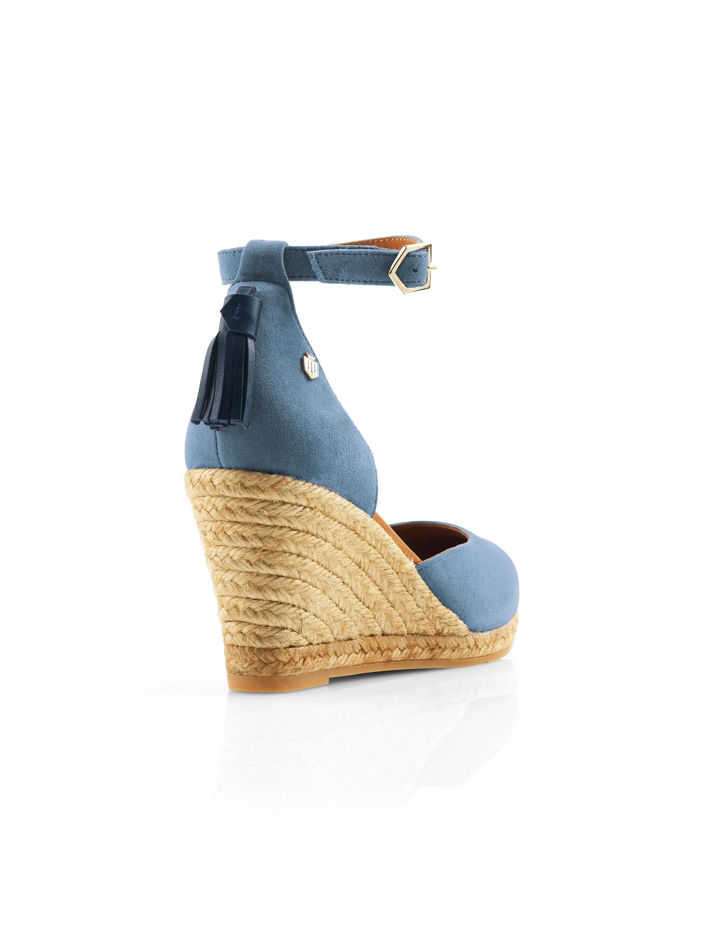 Monaco Wedge - Cornflower Blue