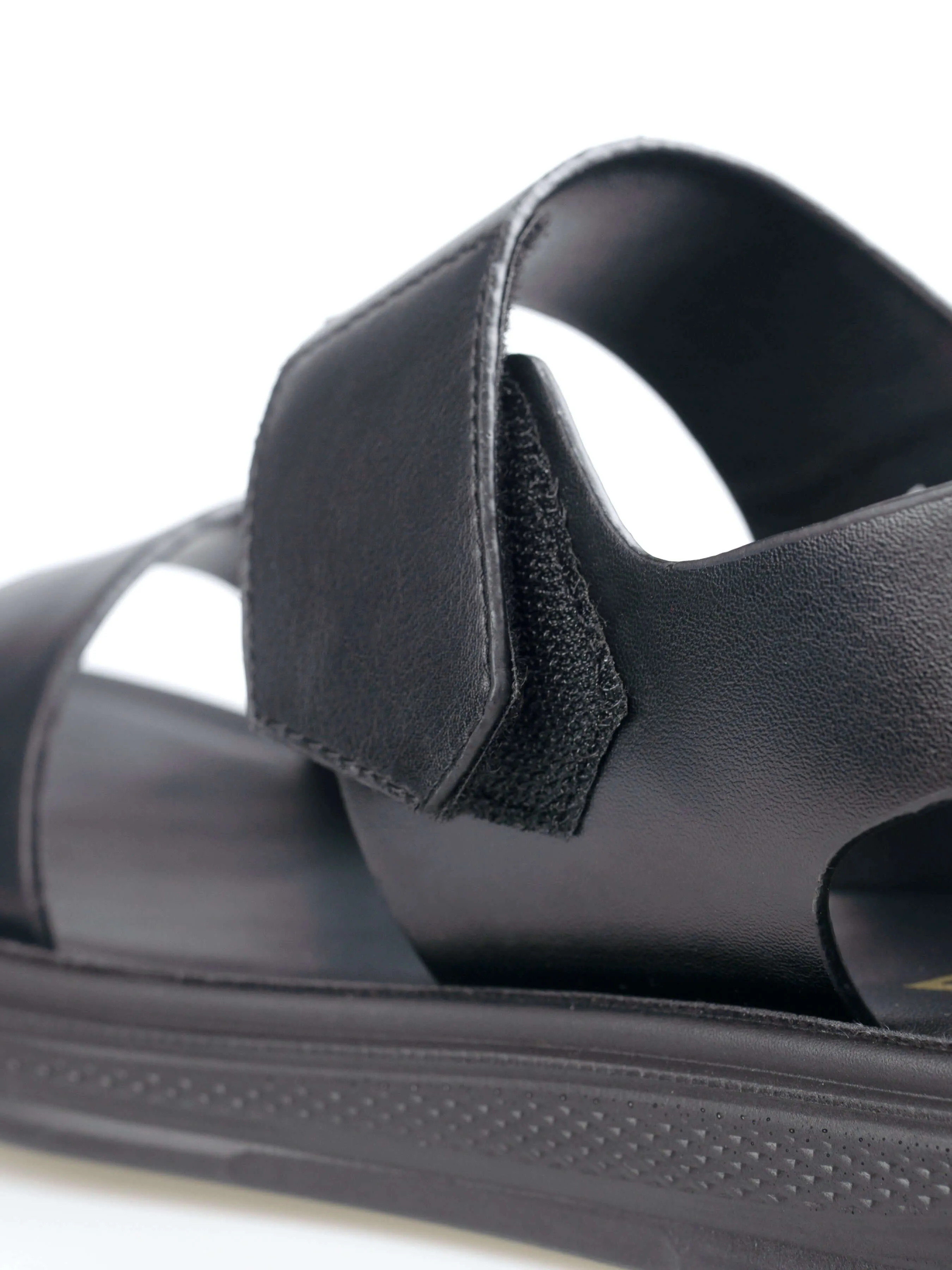 Orion Slingback Sandal - Black (Cloud Sole)