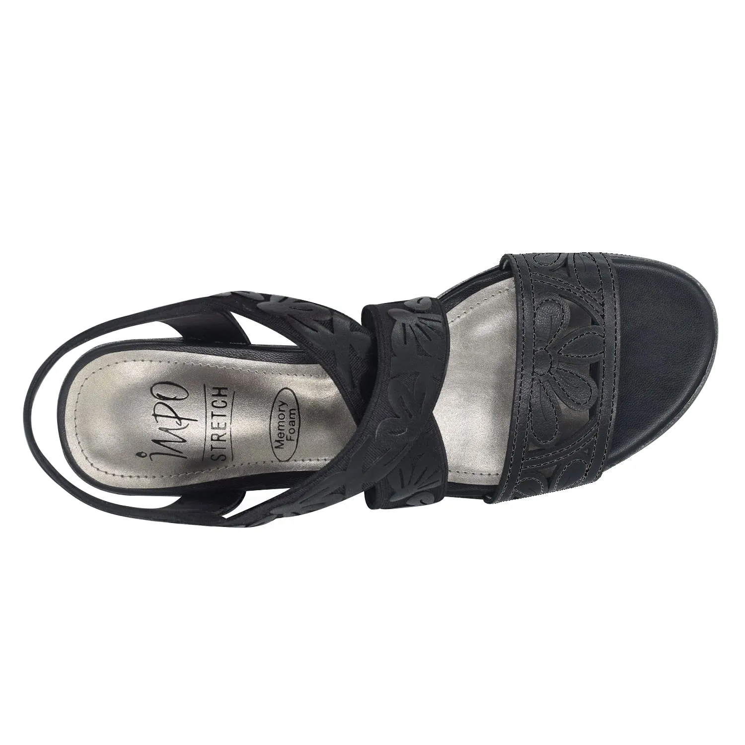 Rainey Laser Stretch Elastic Sandal