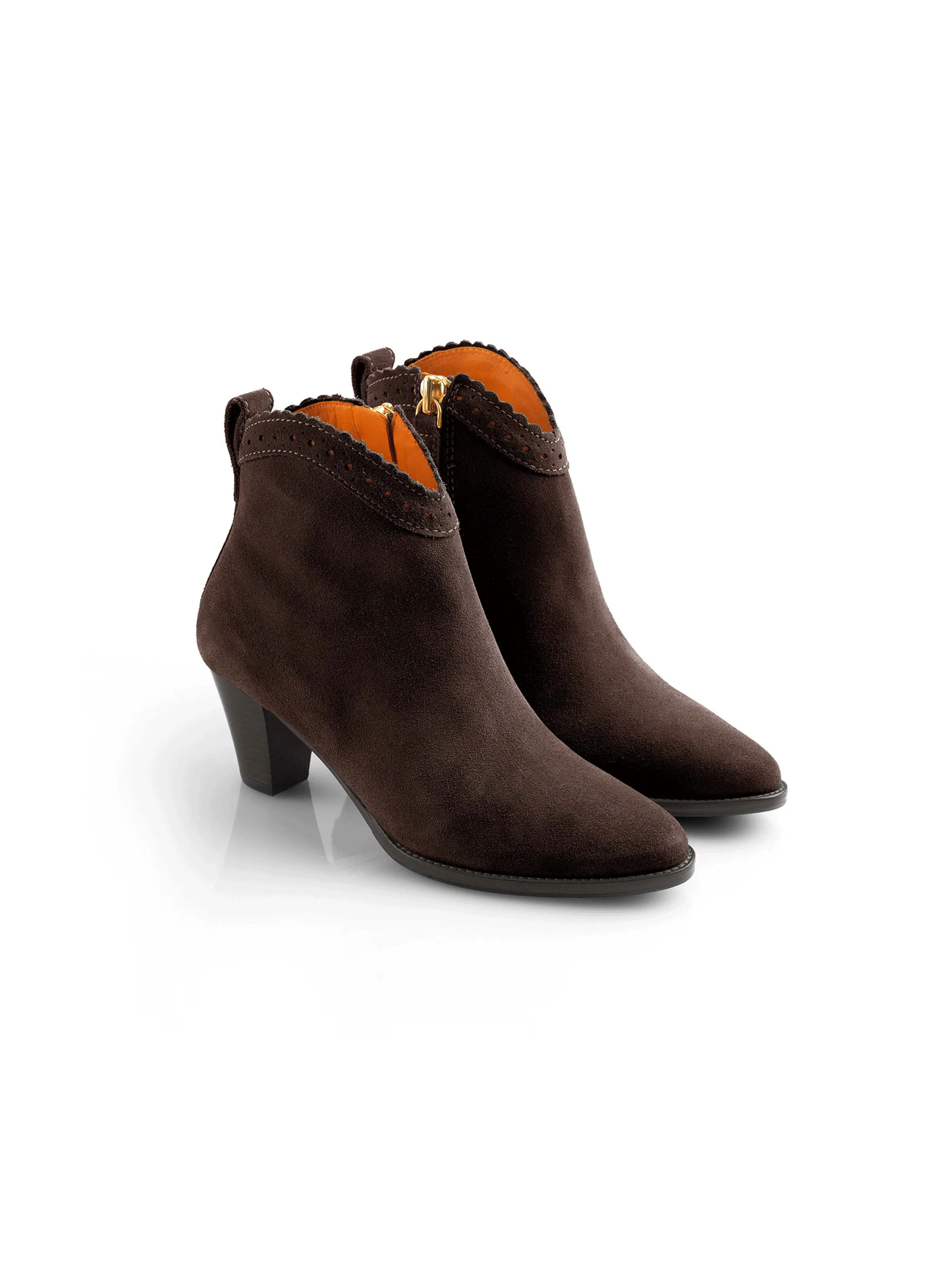 Regina Ankle Boot - Chocolate