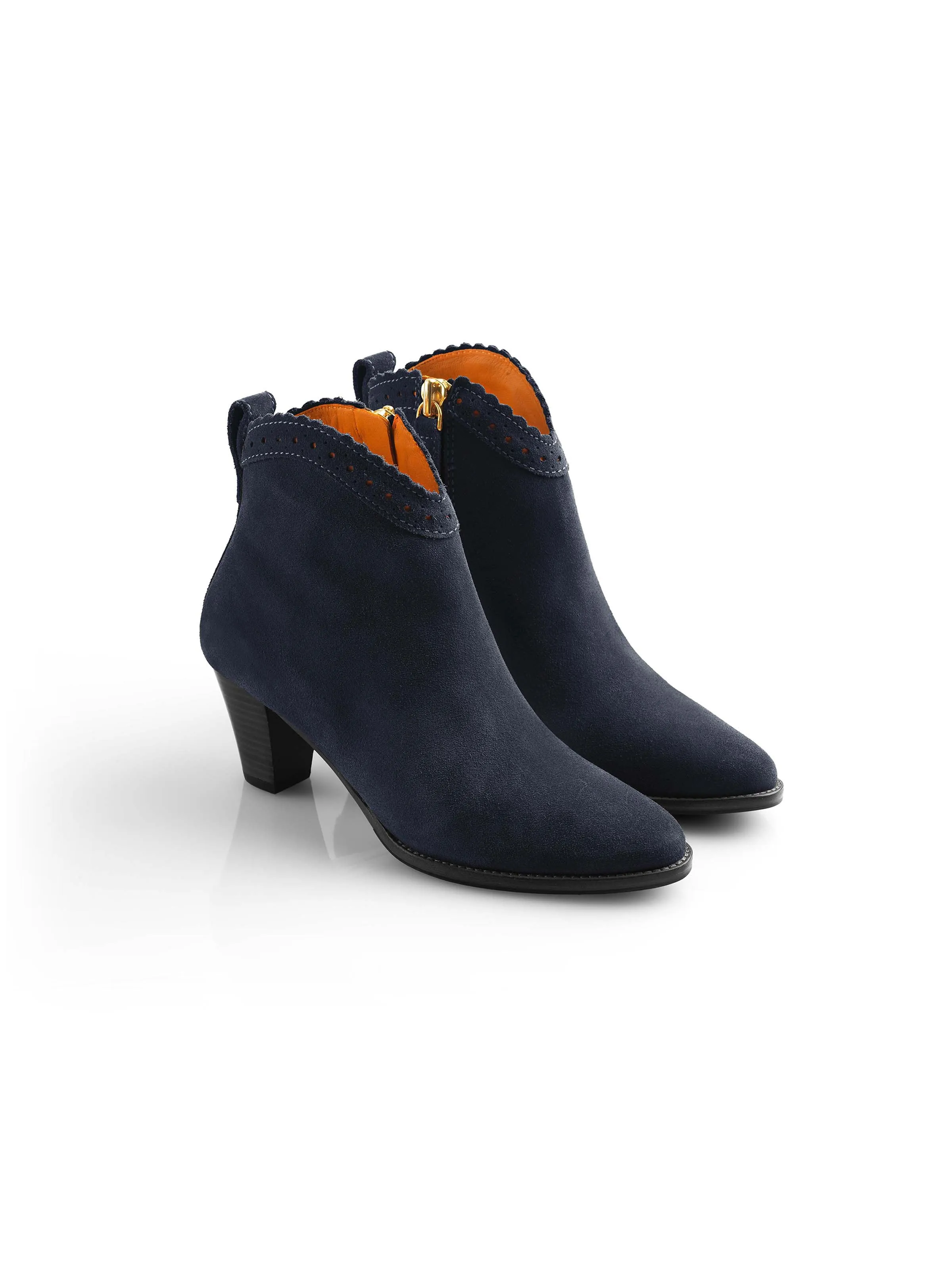 Regina Ankle Boot - Navy