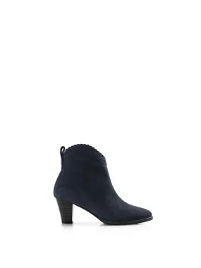 Regina Ankle Boot - Navy