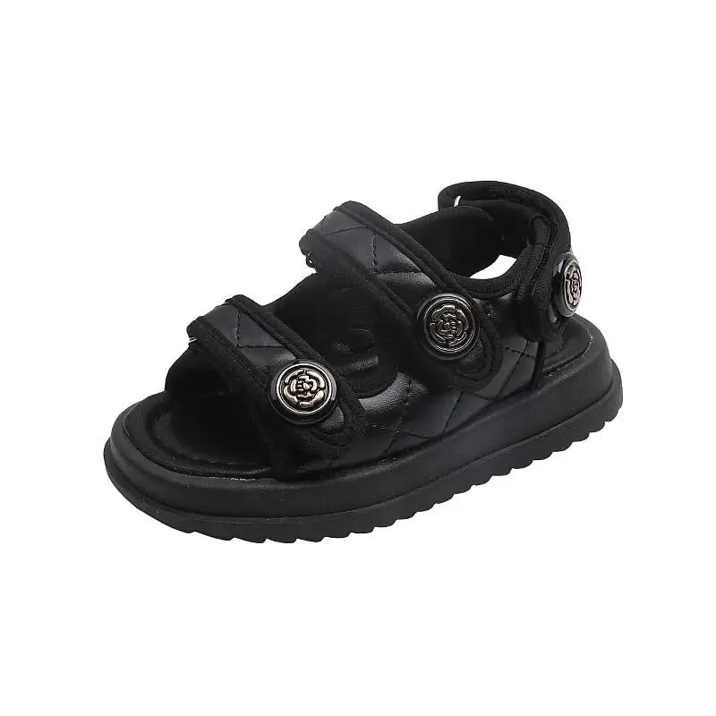 Strappy Buckle Sandals for Children