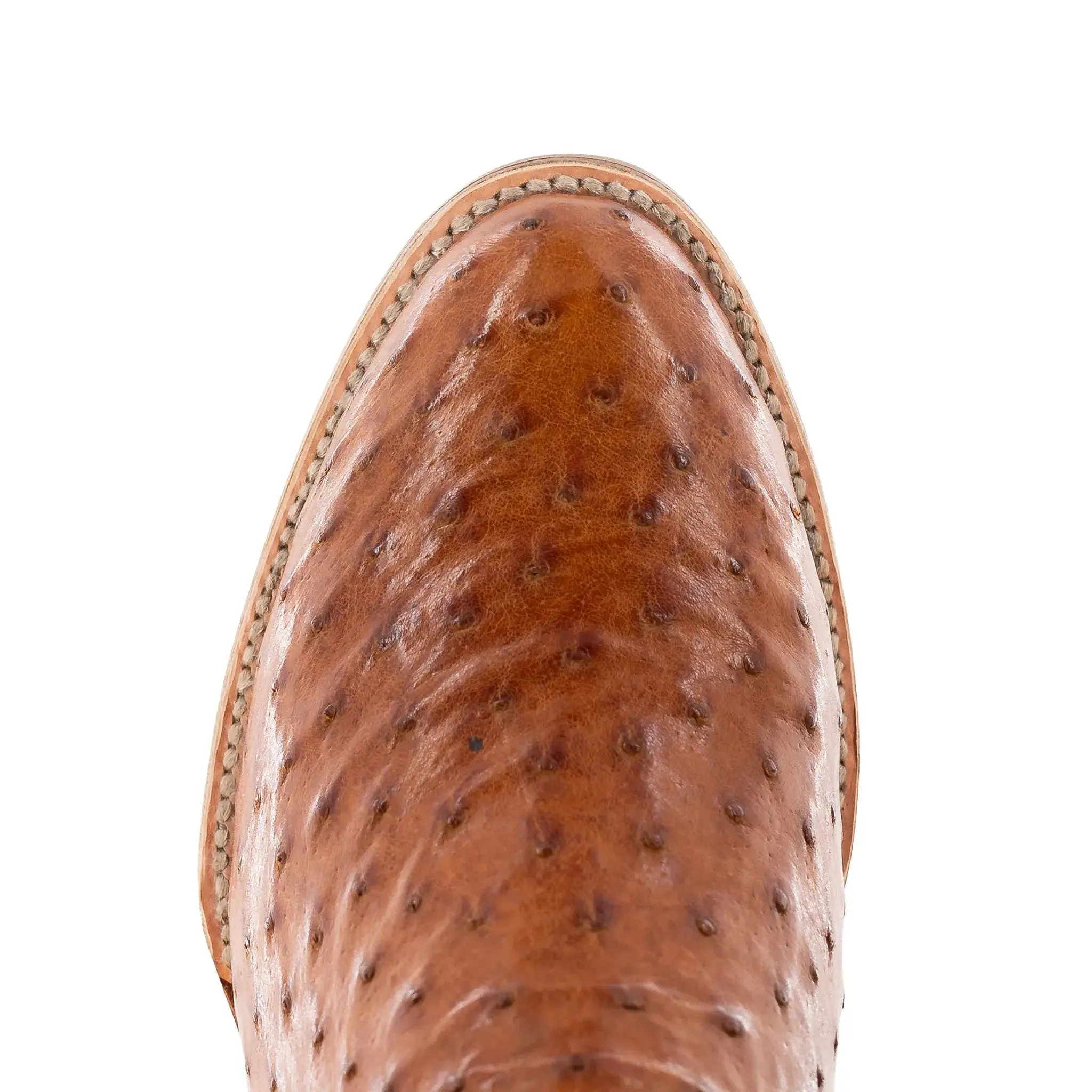 The Doc - Chocolate/Cognac FQ Ostrich